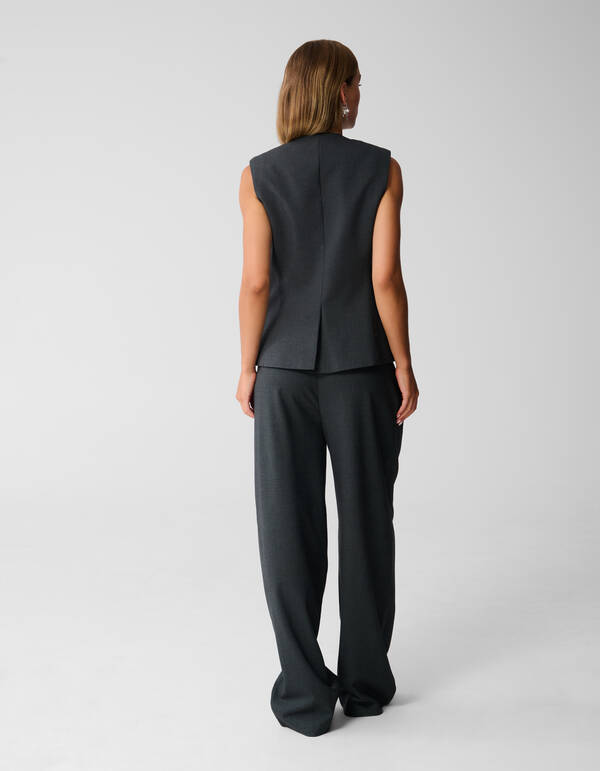 Locker sitzende Hose Dunkelgrau SHOEBY WOMEN