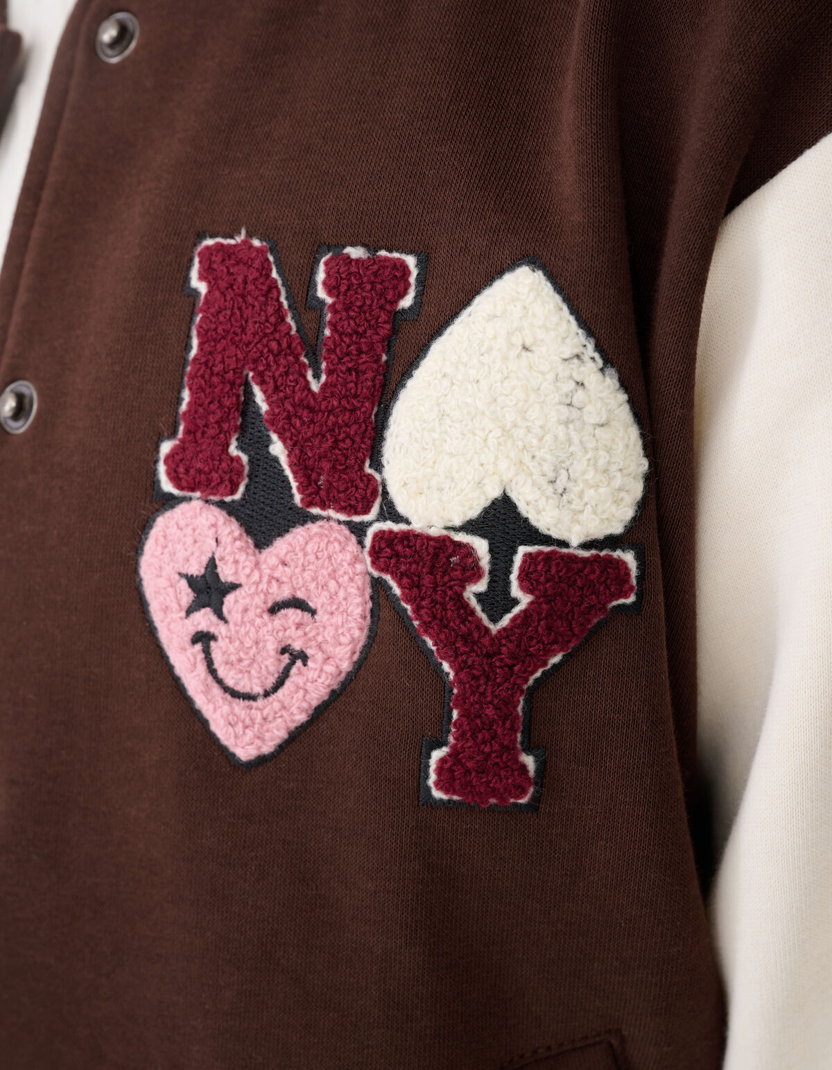 Braune Collegejacke SHOEBY GIRLS