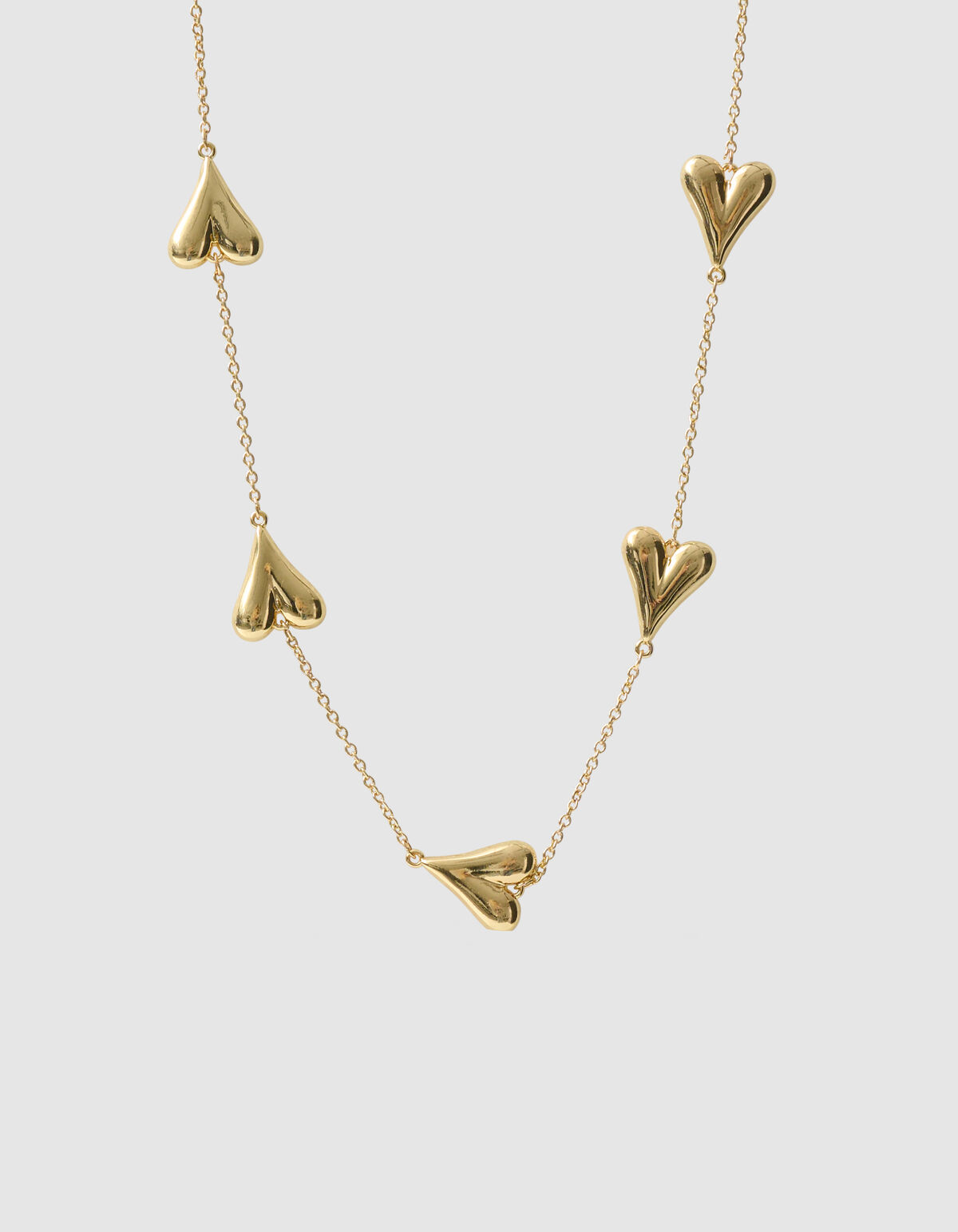 Herz Kette Gold SHOEBY ACCESSOIRES