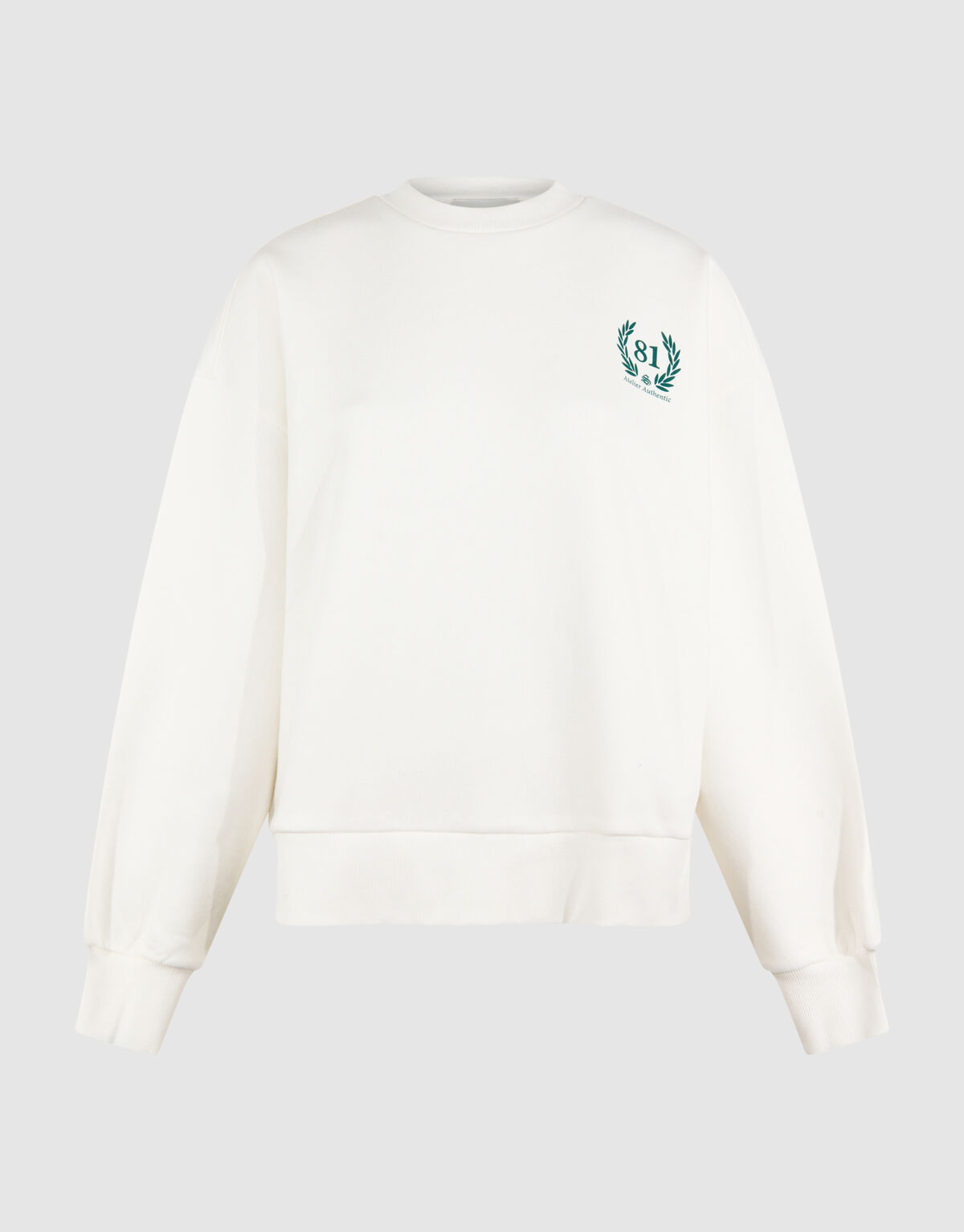 Social Club Artwork Pullover Gebrochen Wei&szlig; SHOEBY WOMEN