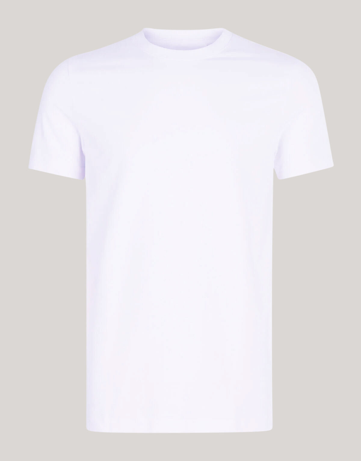 Basic-T-Shirt Weiß SHOEBY MEN