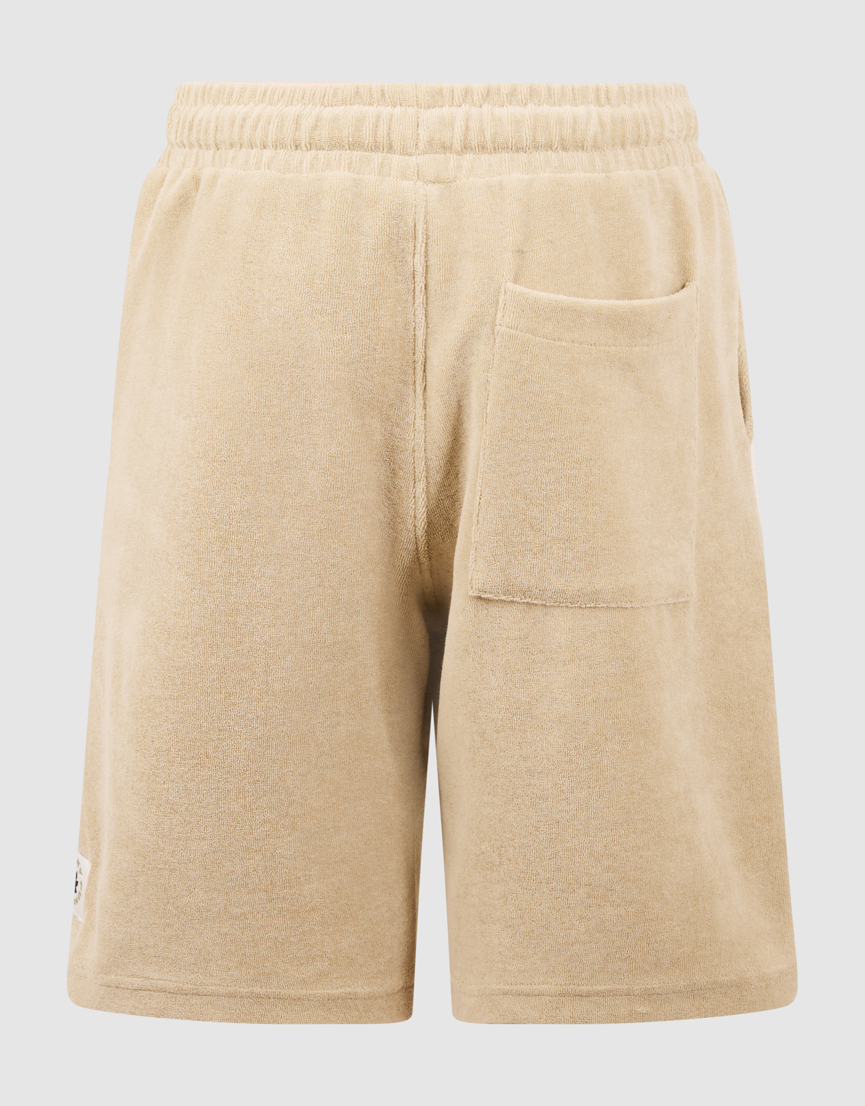 Frottee Relaxed Fit Shorts Beige SHOEBY BOYS