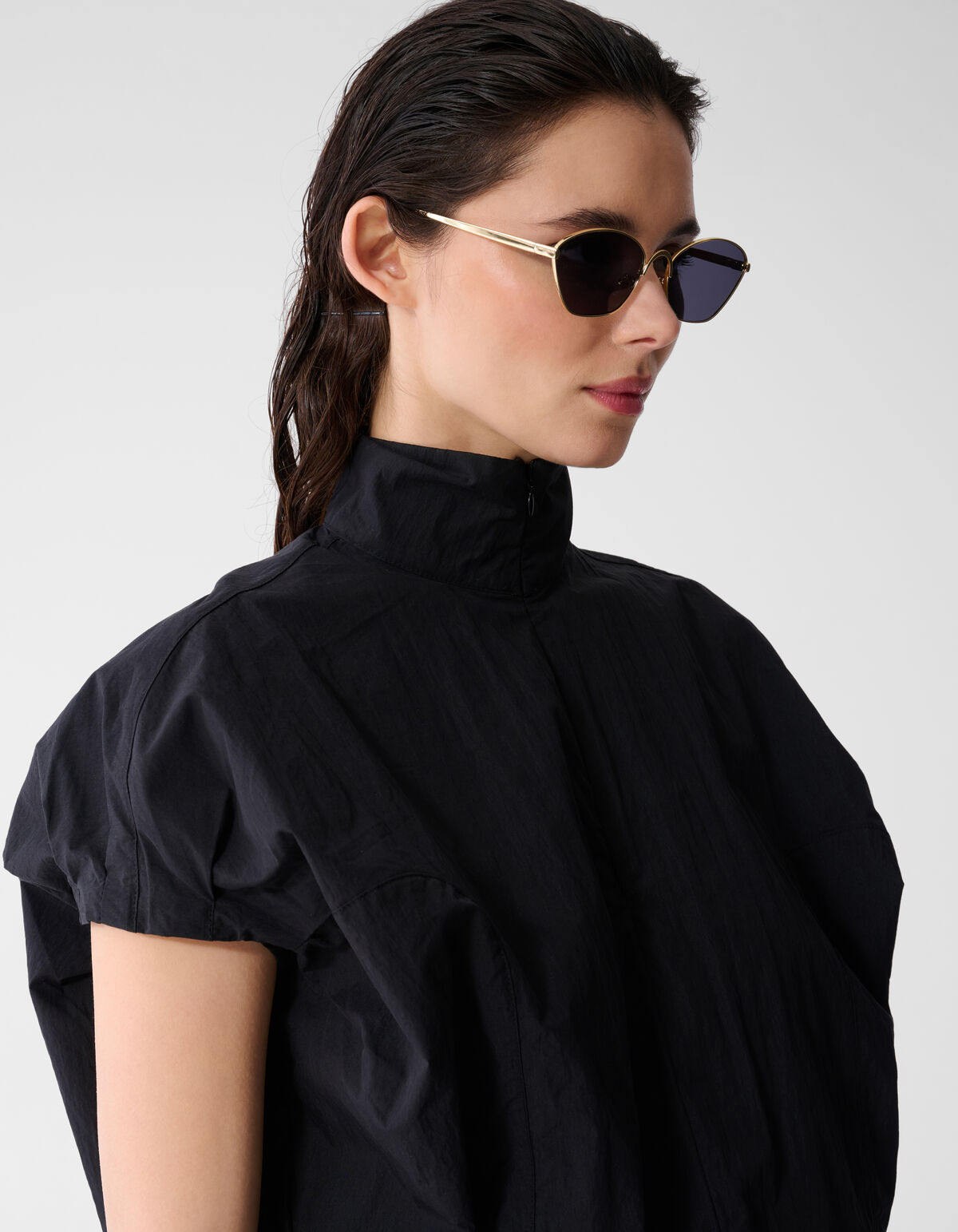 Kleine Sonnenbrille Gold SHOEBY ACCESSOIRES