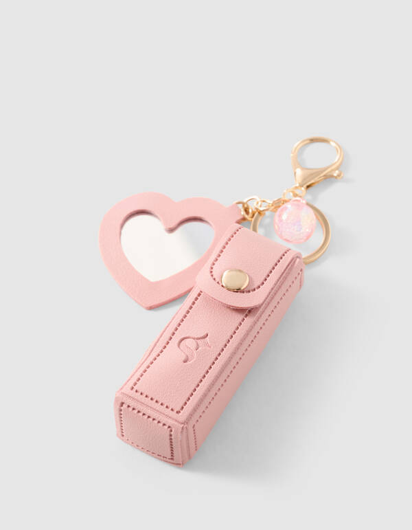Heart Sleutelhanger Lichtroze SHOEBY ACCESSOIRES