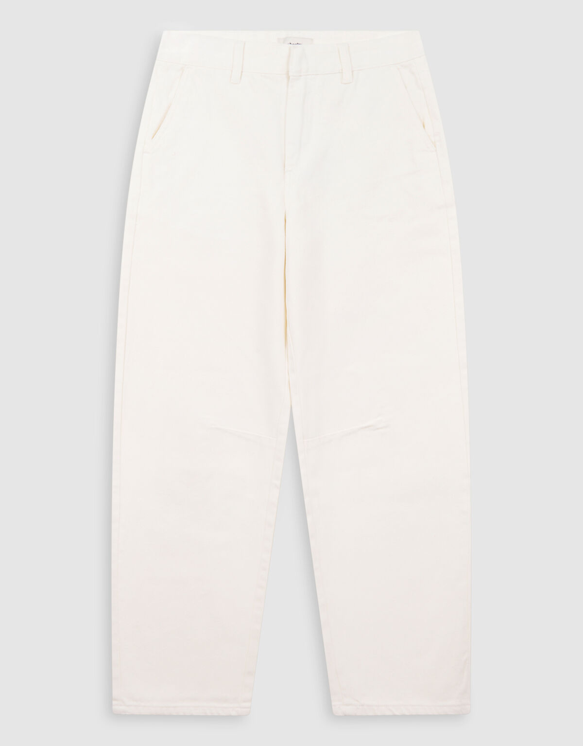 Barrel Fit Jeans Wei&szlig; SHOEBY WOMEN