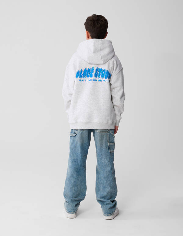 Solace Artwork Hoodie Grau SHOEBY BOYS