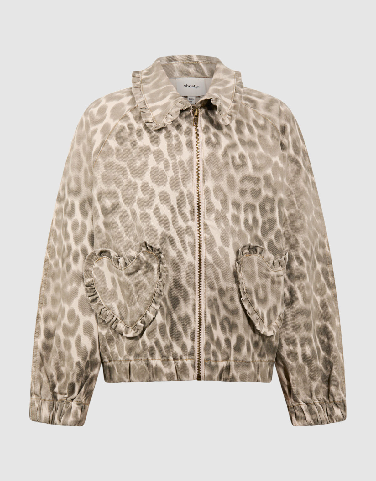 Leopard Herz Jack Hellbraun SHOEBY GIRLS