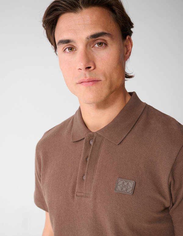 Spark Polo Dunkelbraun SHOEBY MEN
