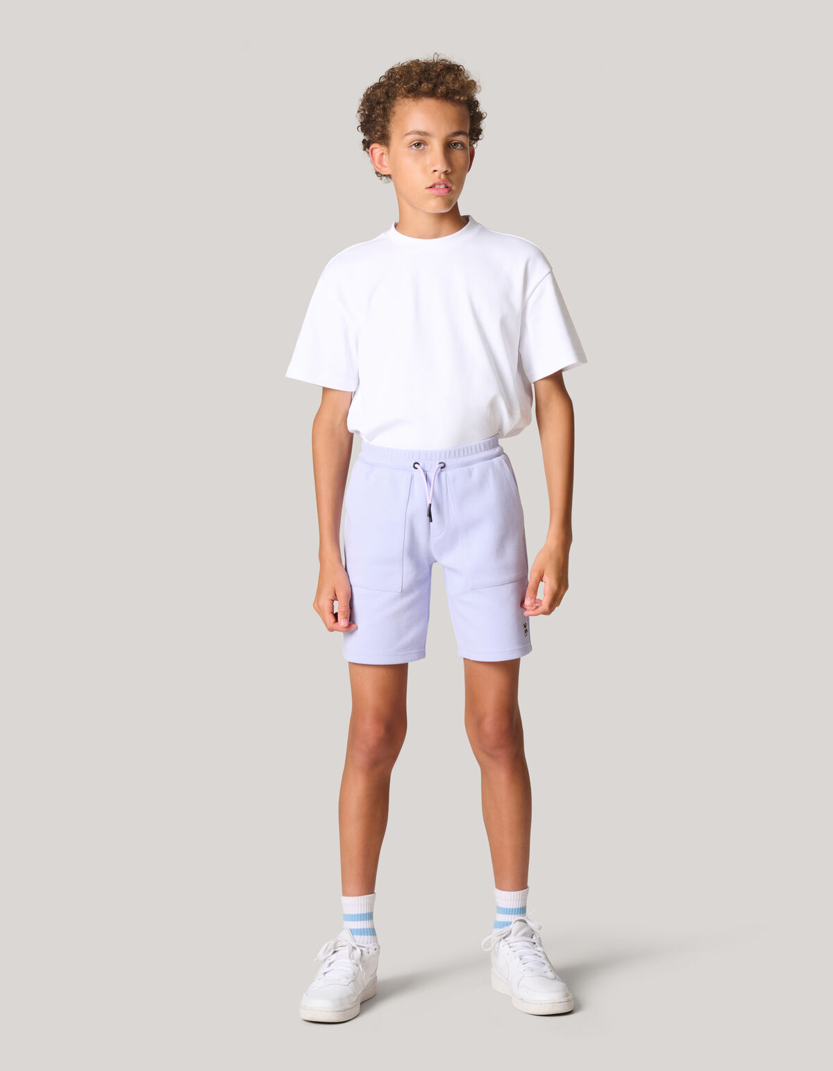 Pique Pocket Short Hellviolett SHOEBY BOYS