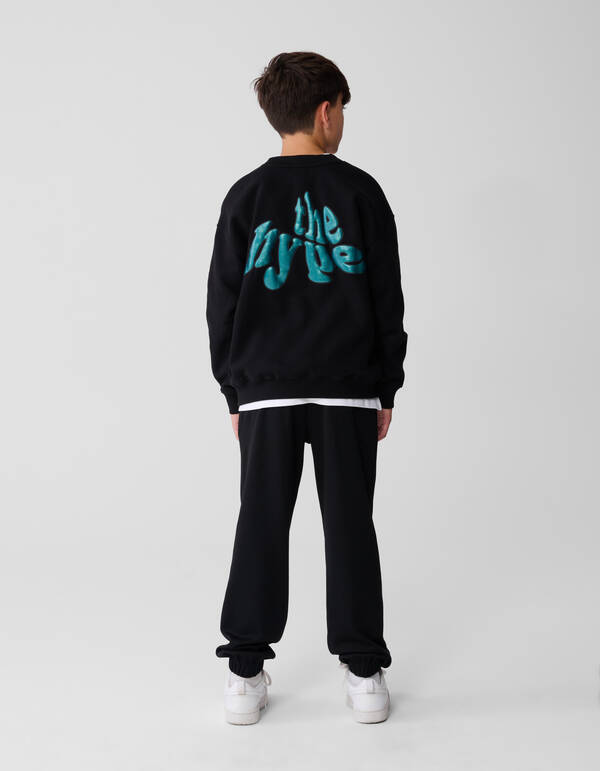 Fancy Wide Leg Hose Schwarz SHOEBY BOYS