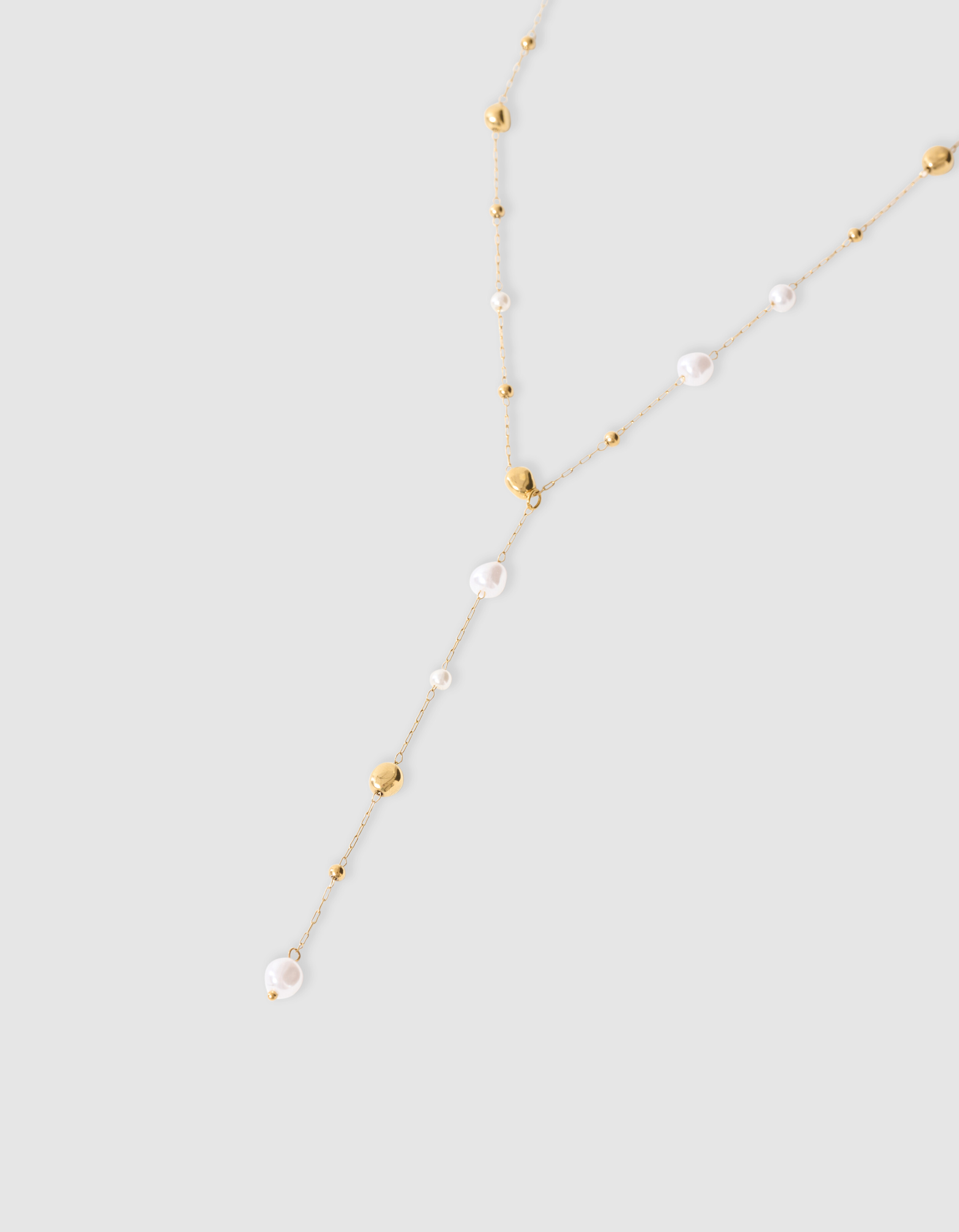 Small Pearl Ketting Goud SHOEBY ACCESSOIRES