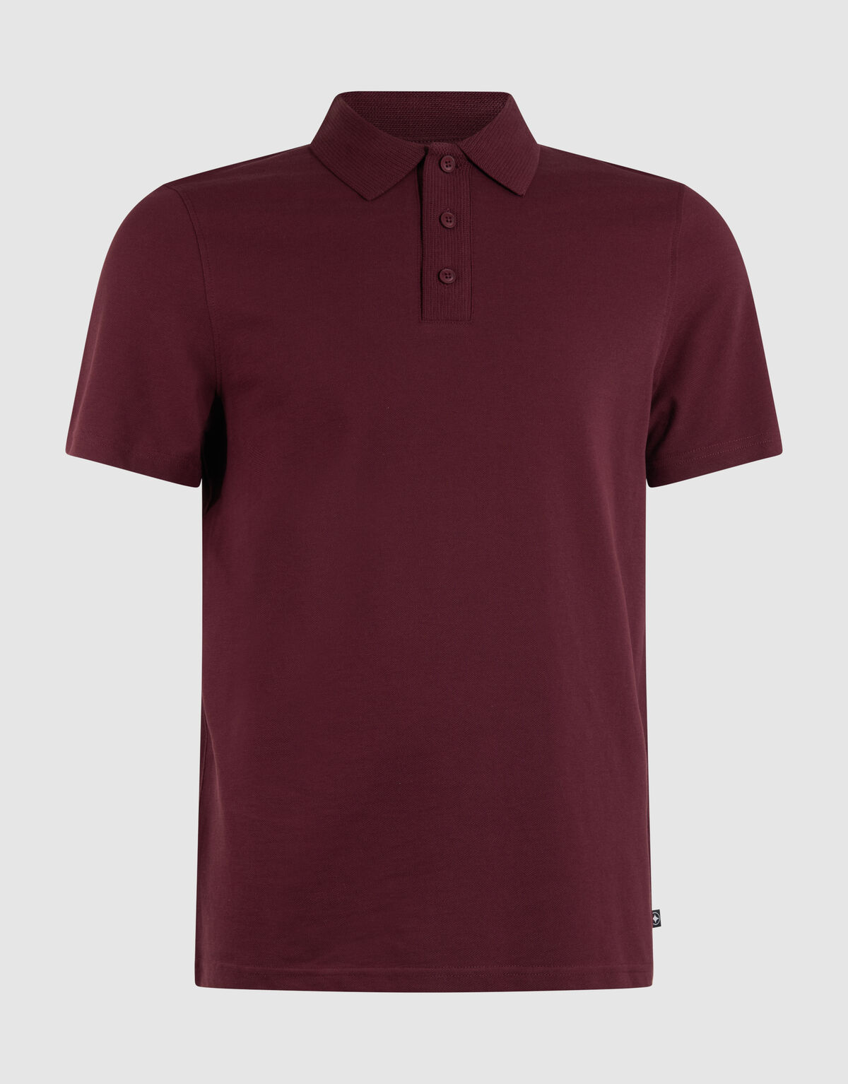 Strickpolo Dunkelrot SHOEBY MEN