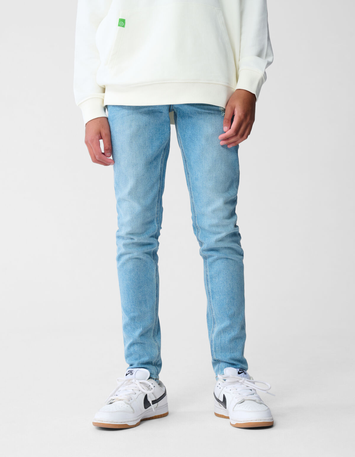 Tapered Fit Jeans Hellblau SHOEBY BOYS