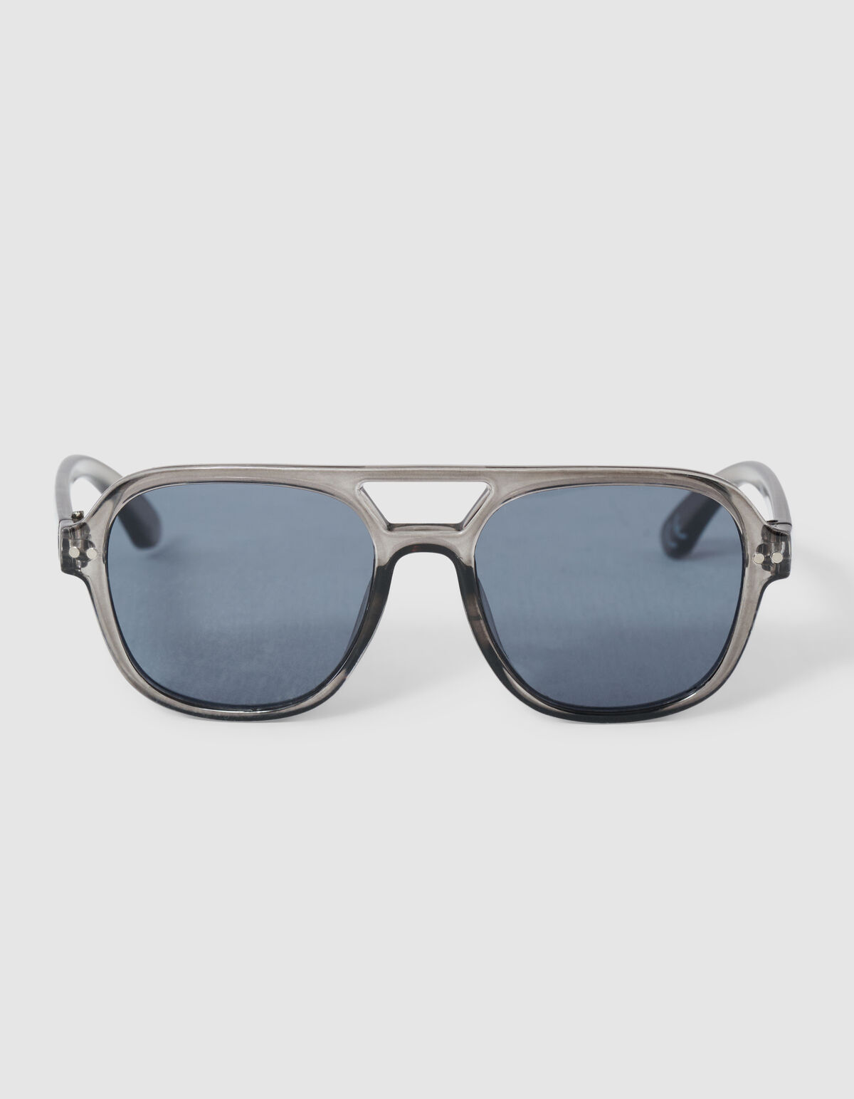 Aviator Sonnenbrille Grau SHOEBY ACCESSOIRES