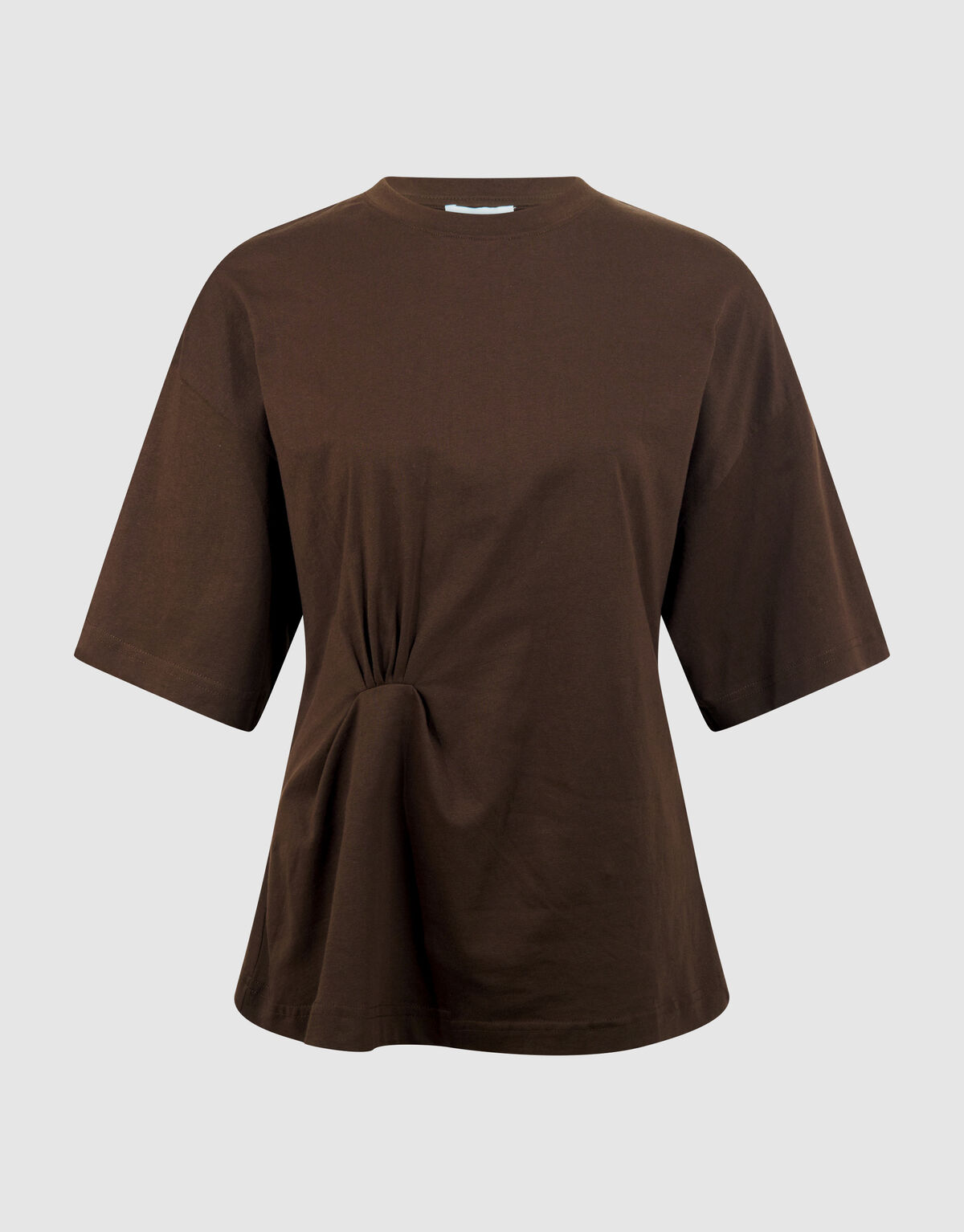 Oversized Knot T-Shirt Braun SHOEBY WOMEN