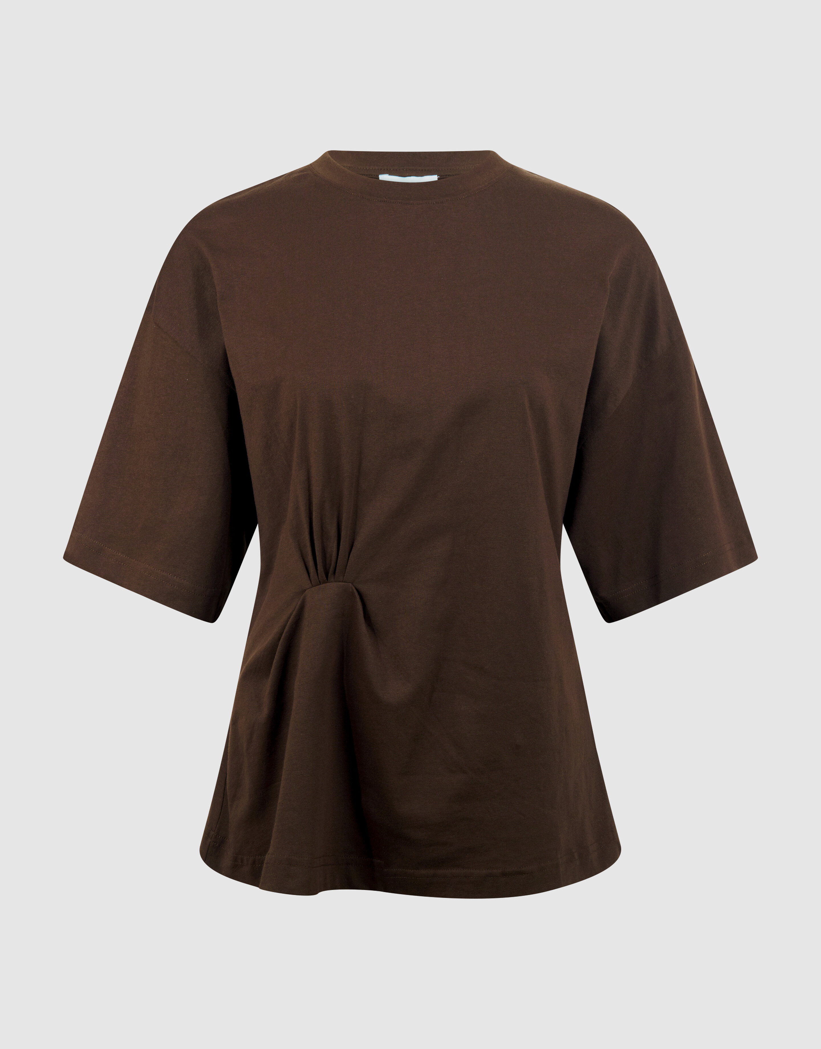 Oversized Knot T-Shirt Braun SHOEBY WOMEN