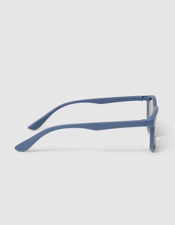 Matte Sonnenbrille Blau SHOEBY ACCESSOIRES