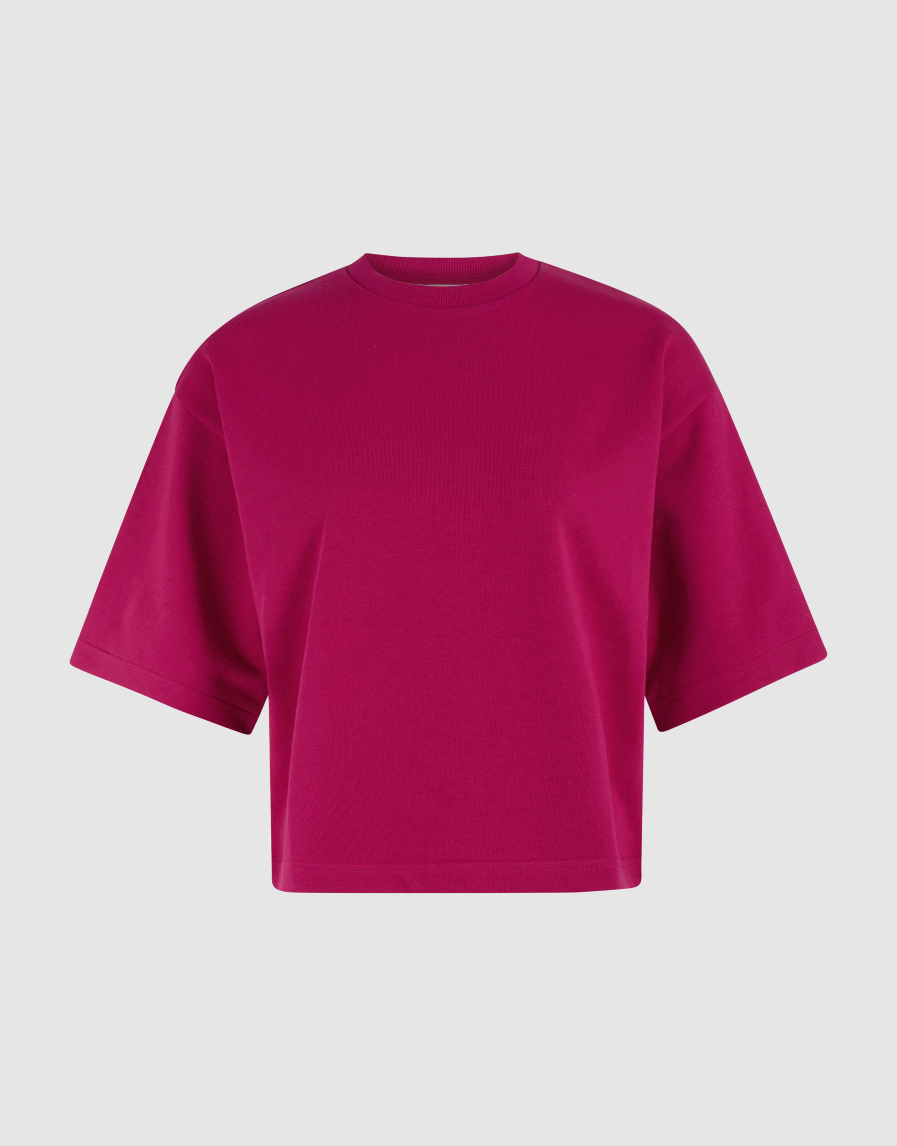 Übergroßes Sweat-T-Shirt Roze/Rood SHOEBY WOMEN
