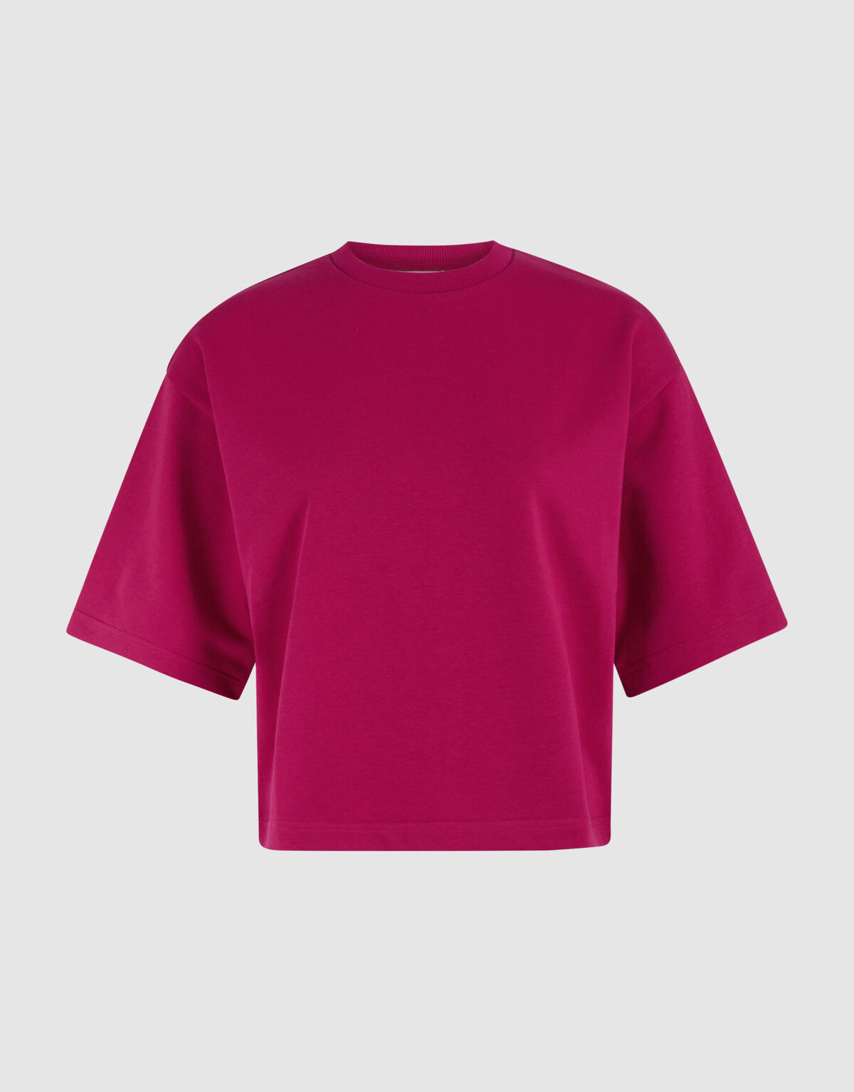 Übergroßes Sweat-T-Shirt Roze/Rood SHOEBY WOMEN