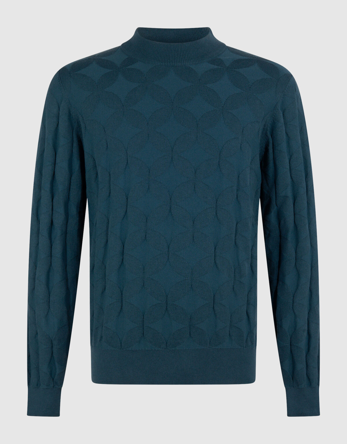 Glitzernder Strickpullover Blau SHOEBY MEN