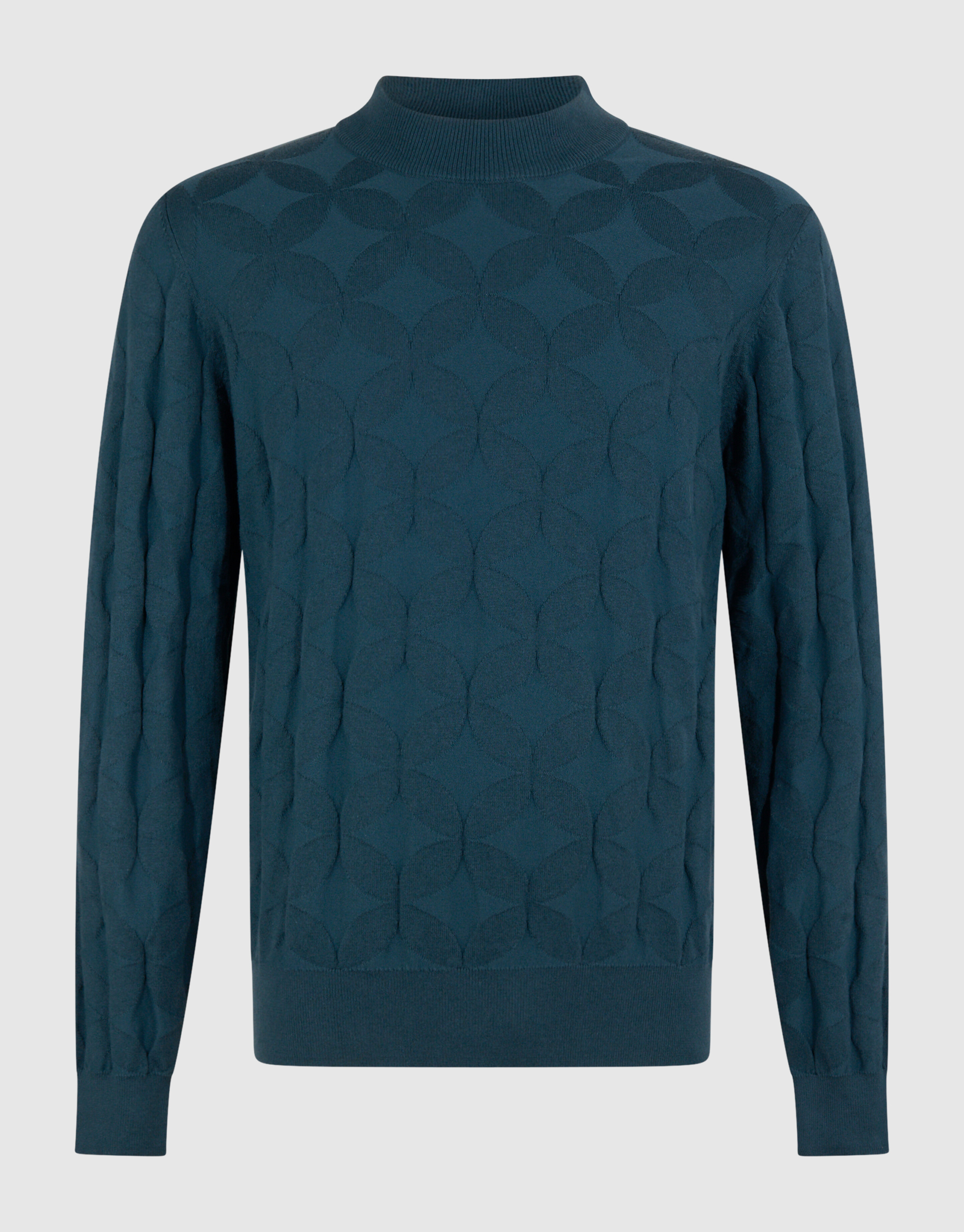 Glitzernder Strickpullover Blau SHOEBY MEN