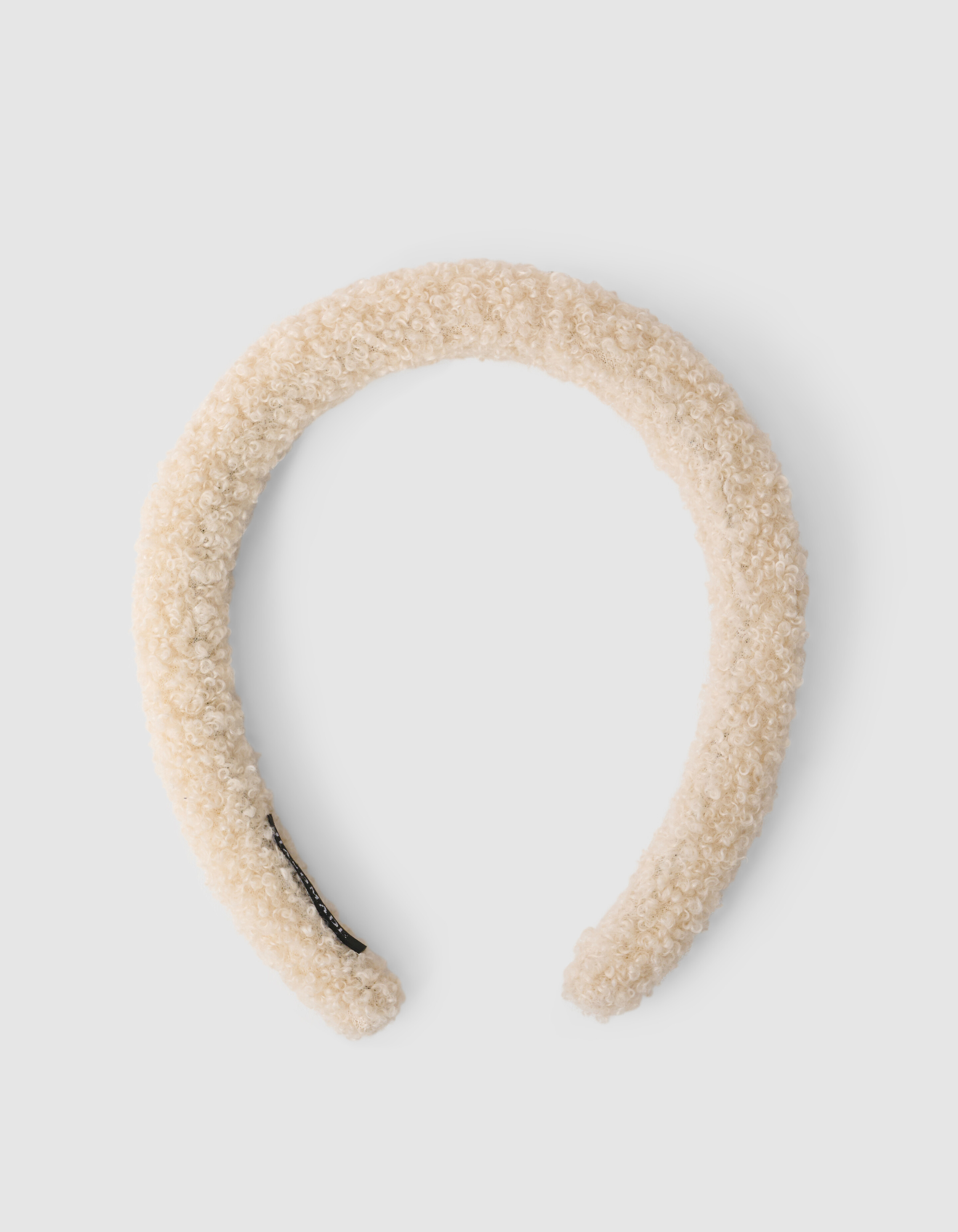 Teddy-Haarband Off White SHOEBY ACCESSOIRES