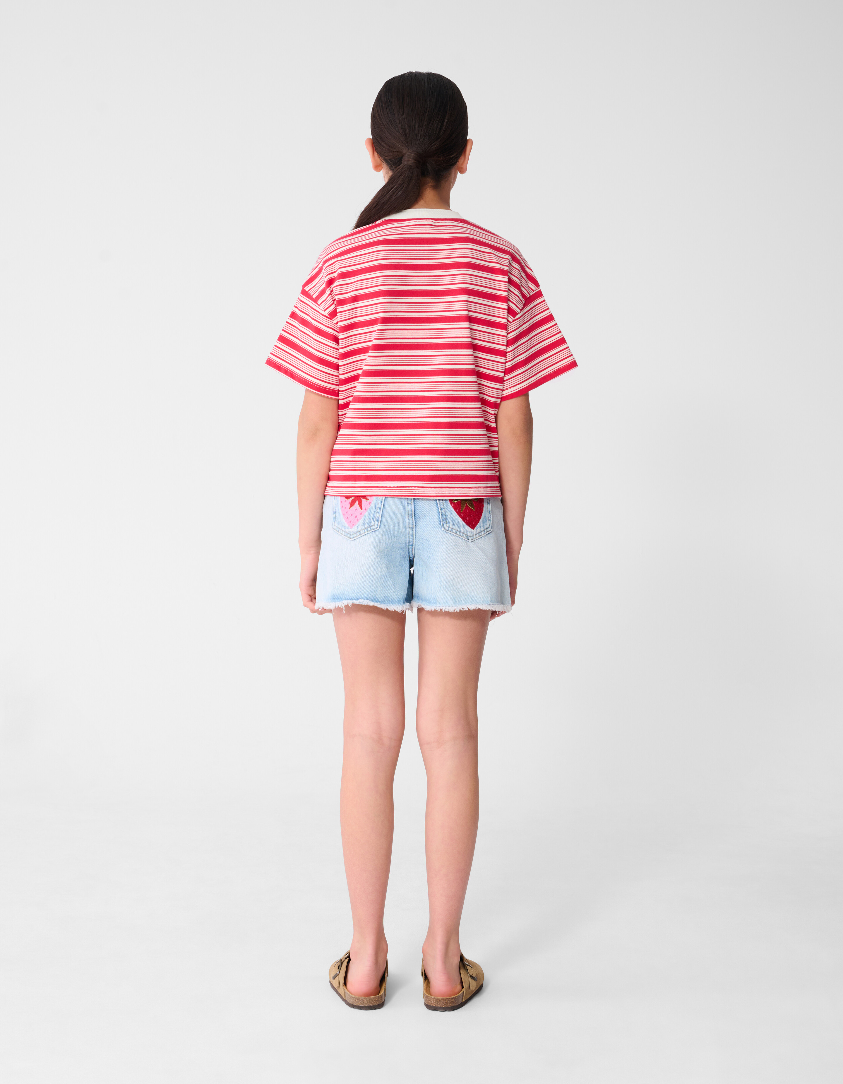 Cherry T-Shirt Rot SHOEBY GIRLS