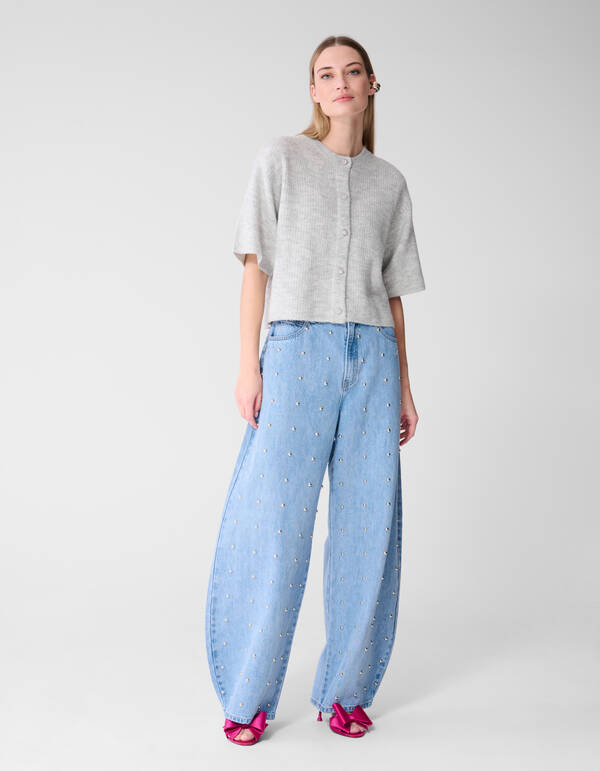 Kurzarmjacke Hellgrau SHOEBY WOMEN