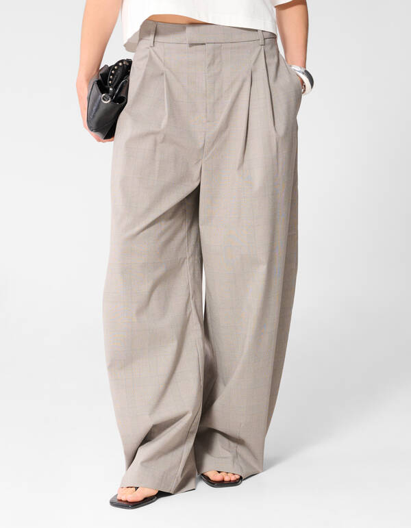 Ruiten Barrel Passende Hose Hellgrau SHOEBY WOMEN