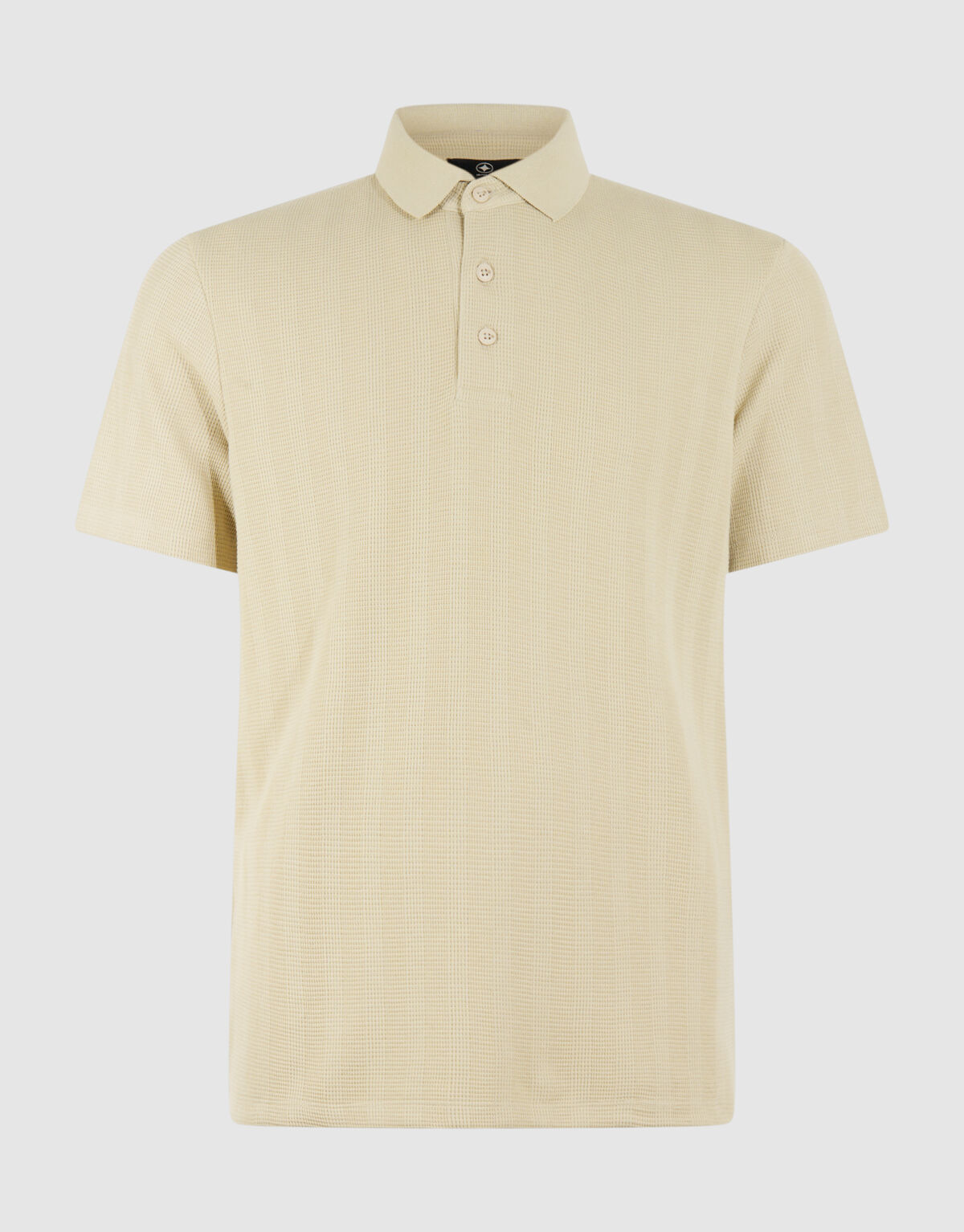 Waffel-Streifen Polo Hellgr&uuml;n SHOEBY MEN