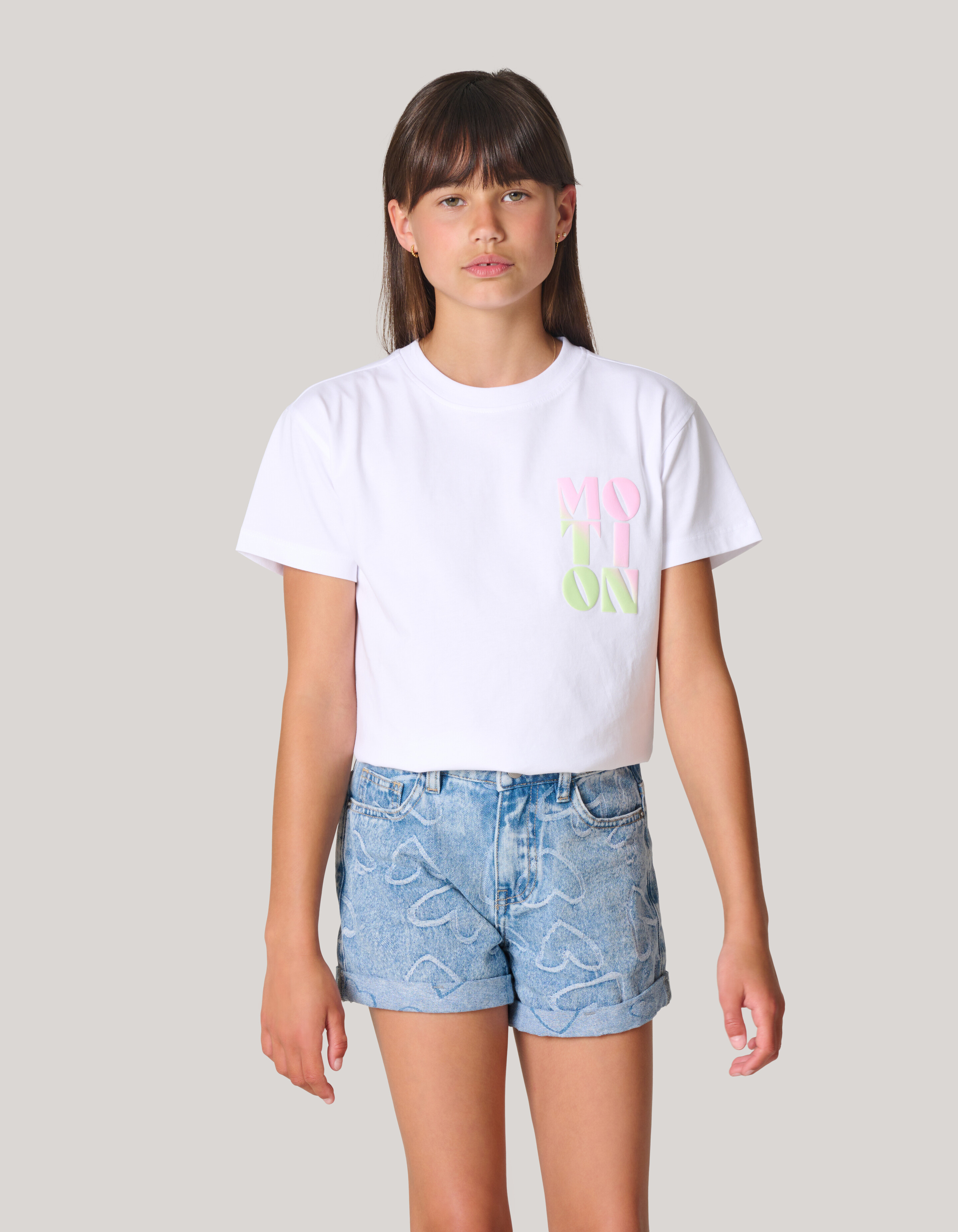 Artwork T-shirt Weiß SHOEBY GIRLS