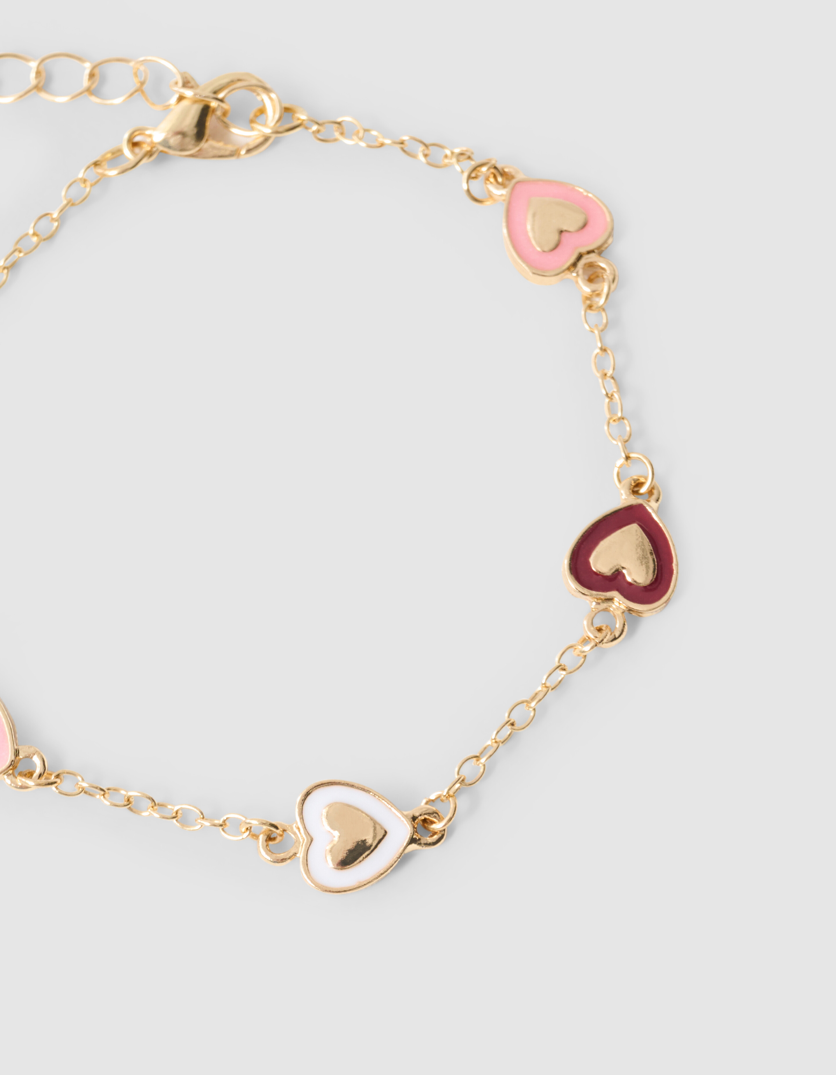 Herz-Armband Gold SHOEBY ACCESSOIRES