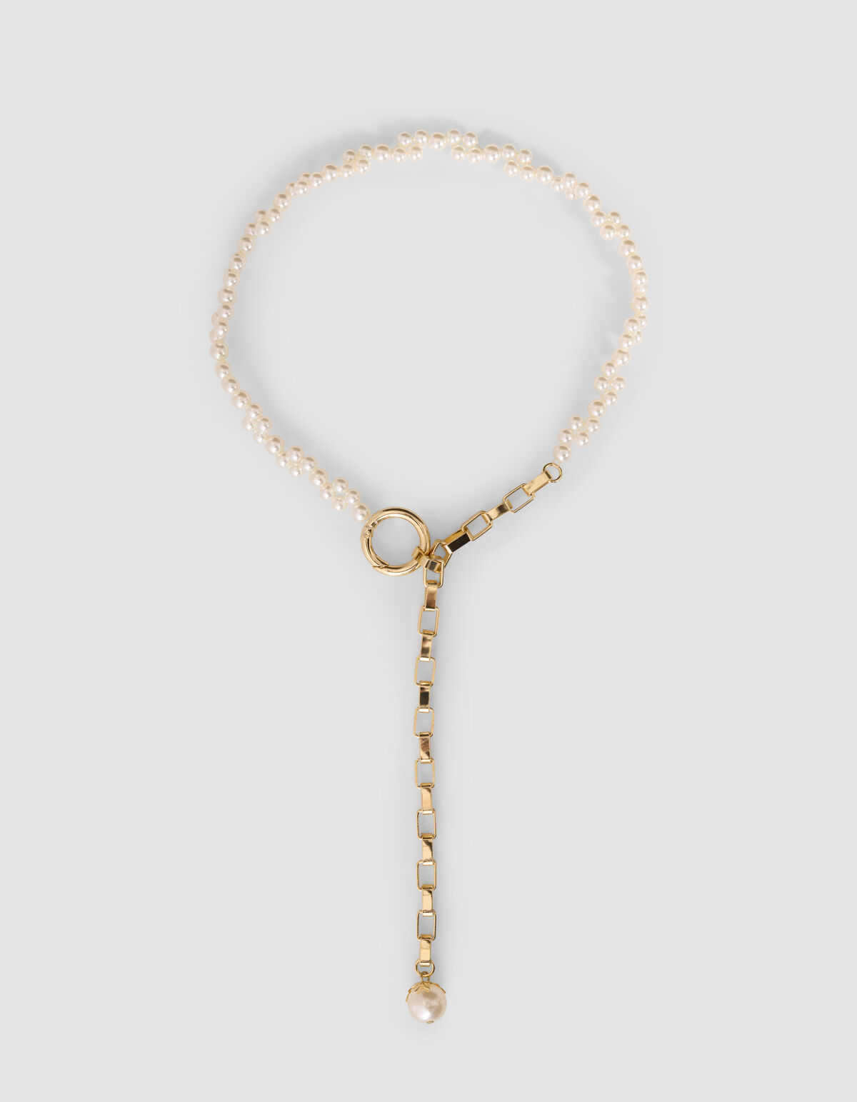 Massive Perlenkette Gold SHOEBY ACCESSOIRES