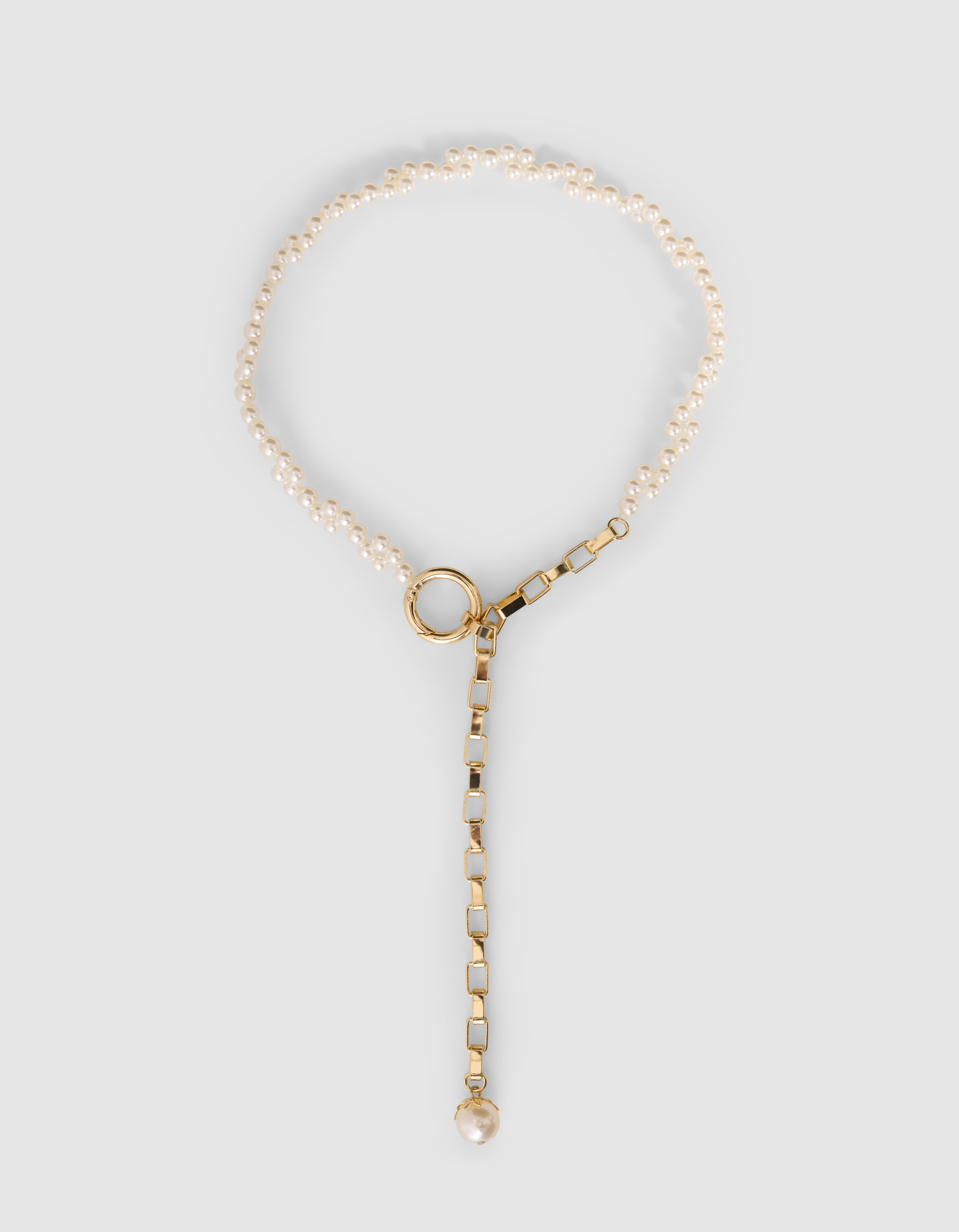 Massive Perlenkette Gold SHOEBY ACCESSOIRES