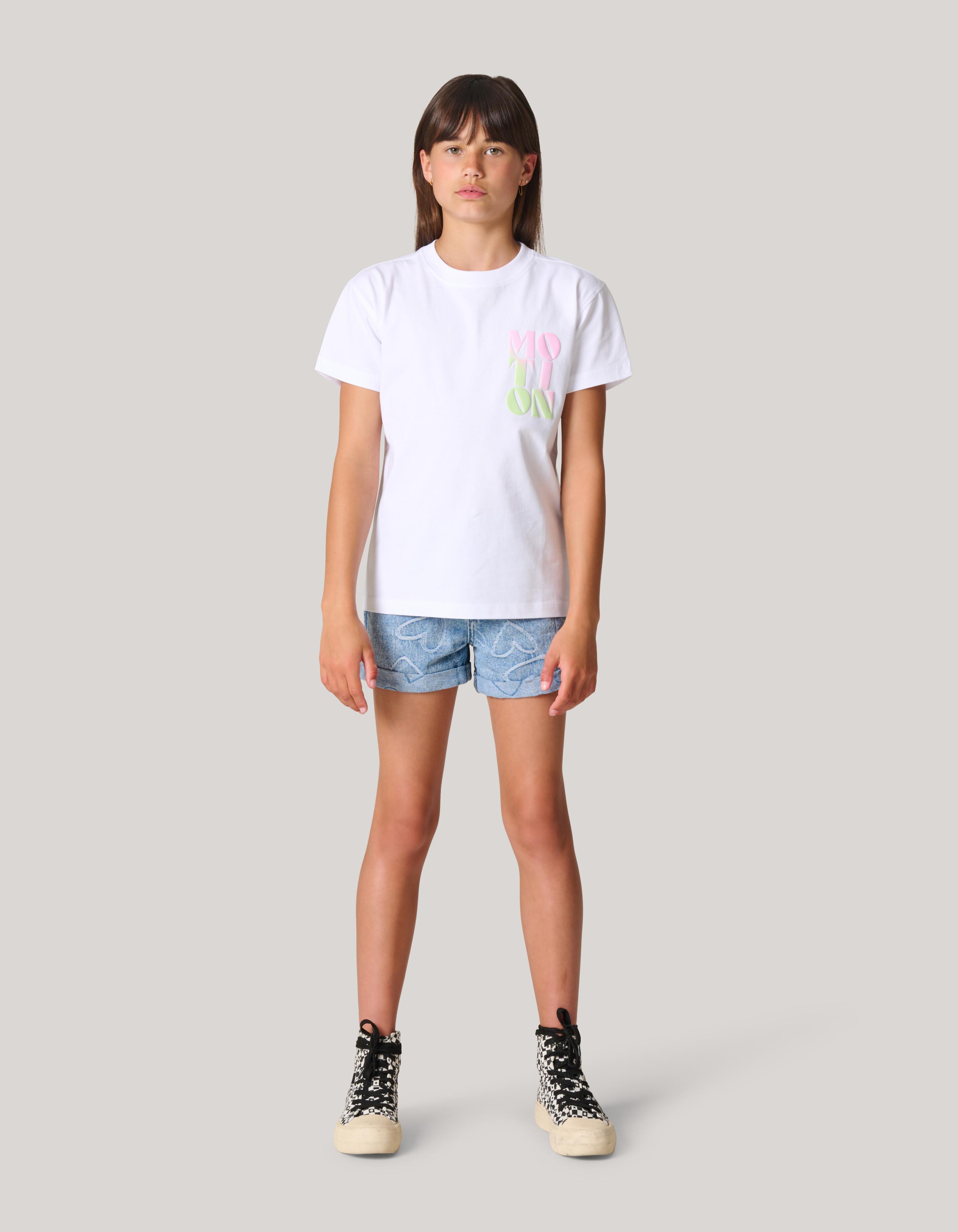 Artwork T-shirt Weiß SHOEBY GIRLS