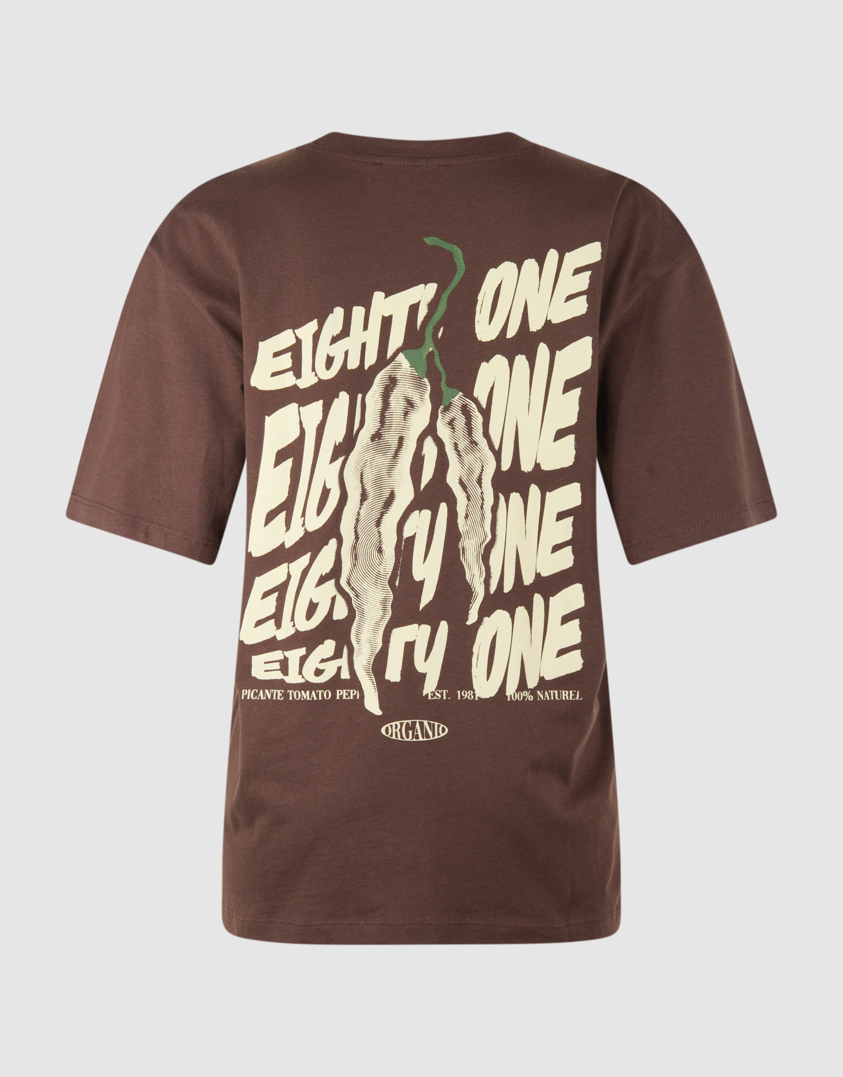 Pepper Artwork T-Shirt Braun SHOEBY WOMEN