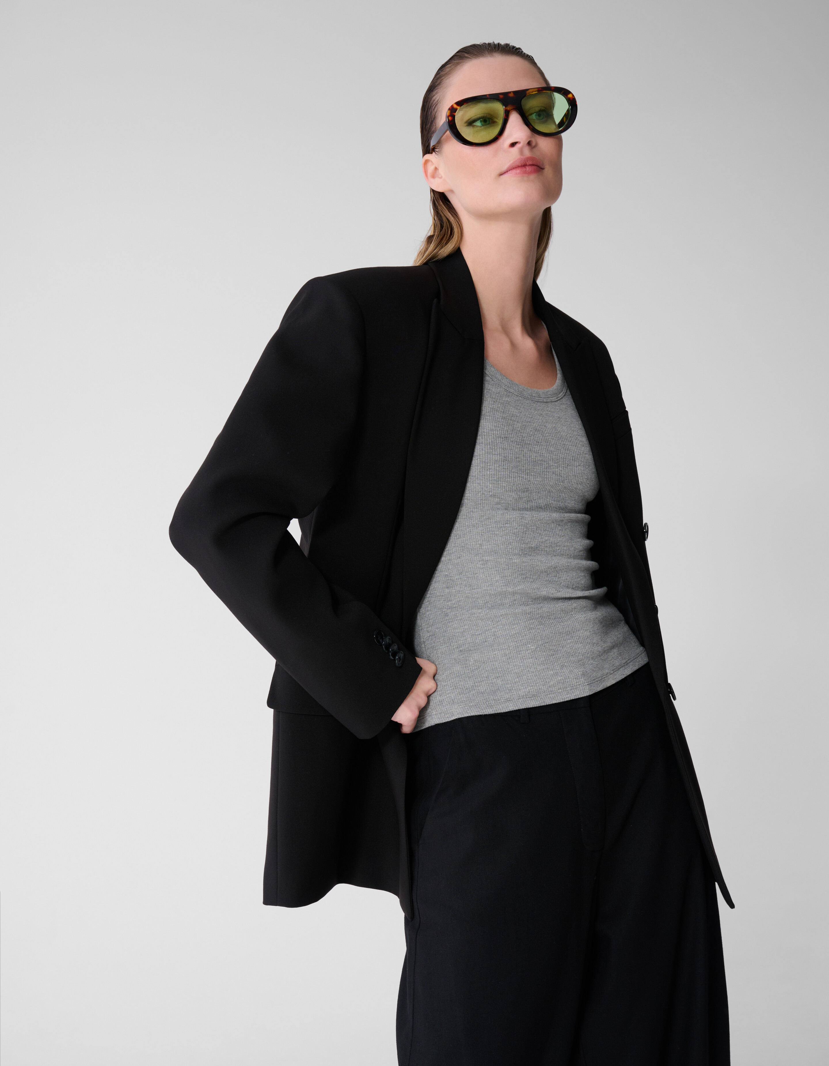 Big Shoulder Blazer Schwarz von Lonneke SHOEBY WOMEN