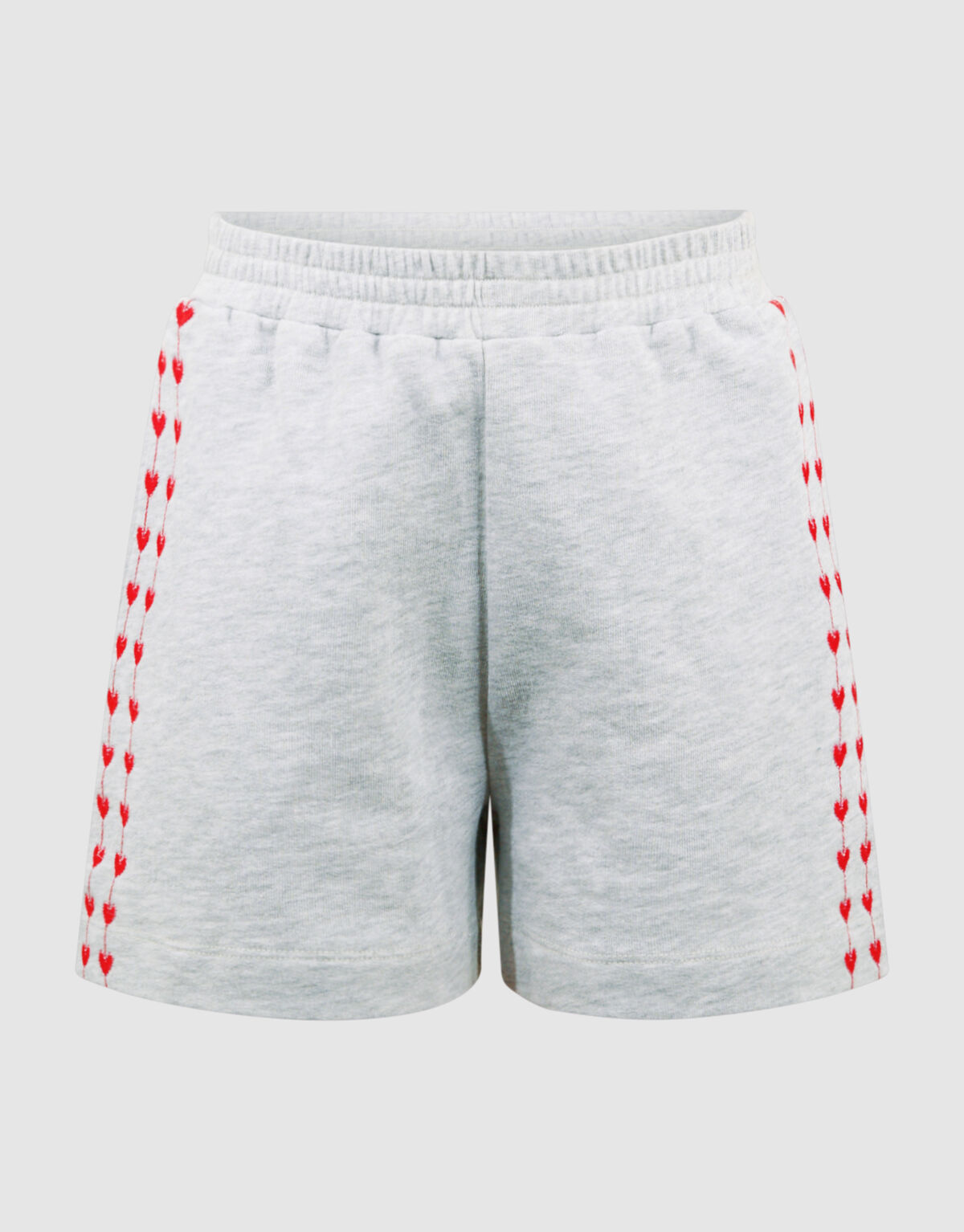 Heart Sweat Short Hellgrau SHOEBY GIRLS