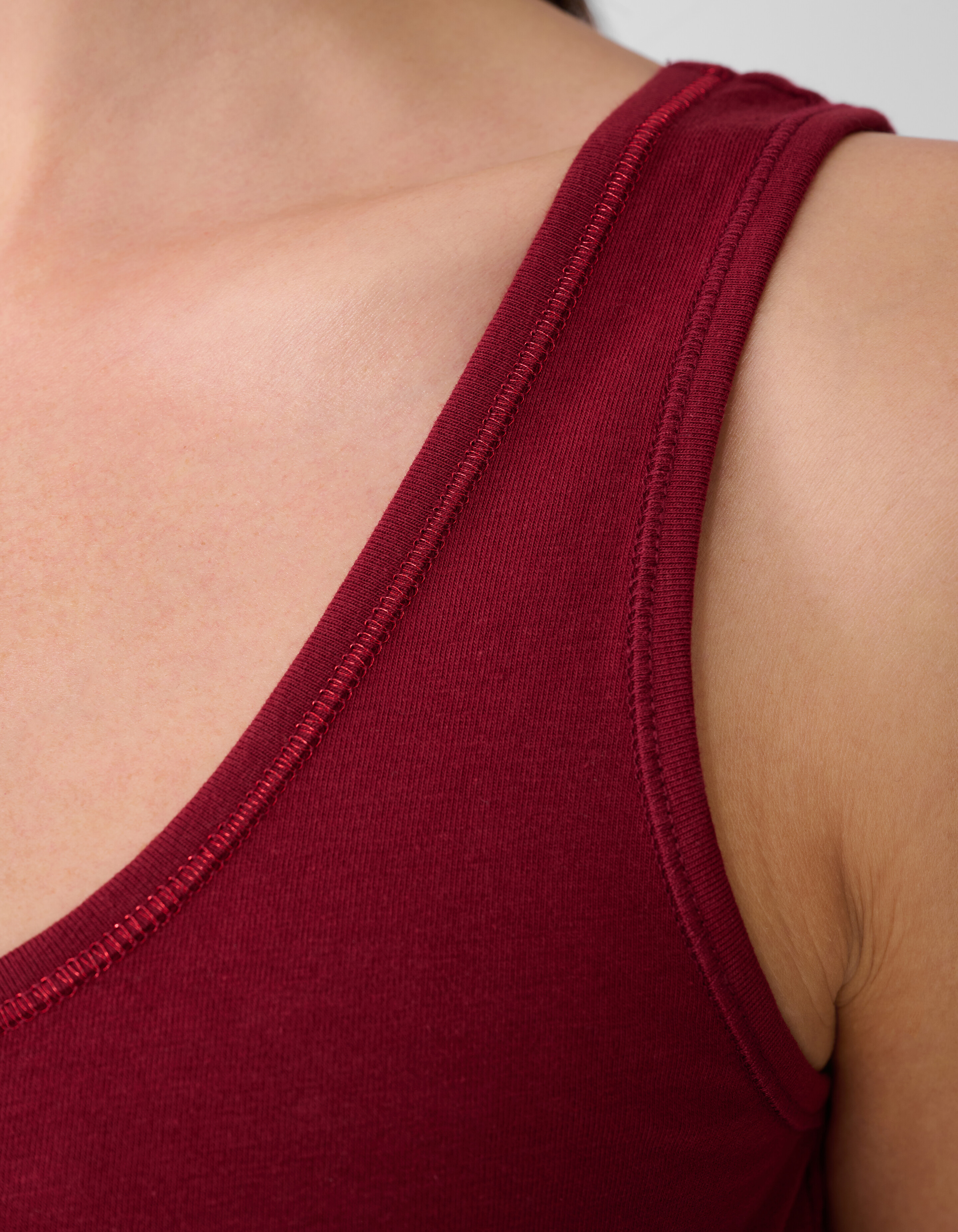 Basic Tanktop Rot SHOEBY WOMEN