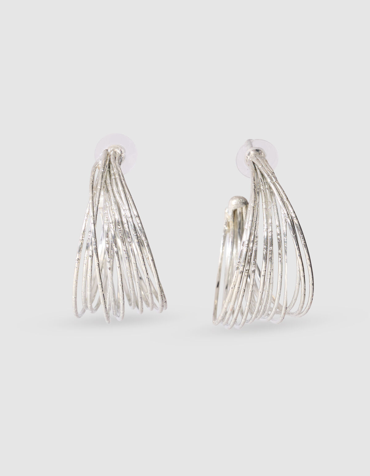 Multi-Hoop-Ohrringe Silber SHOEBY ACCESSOIRES