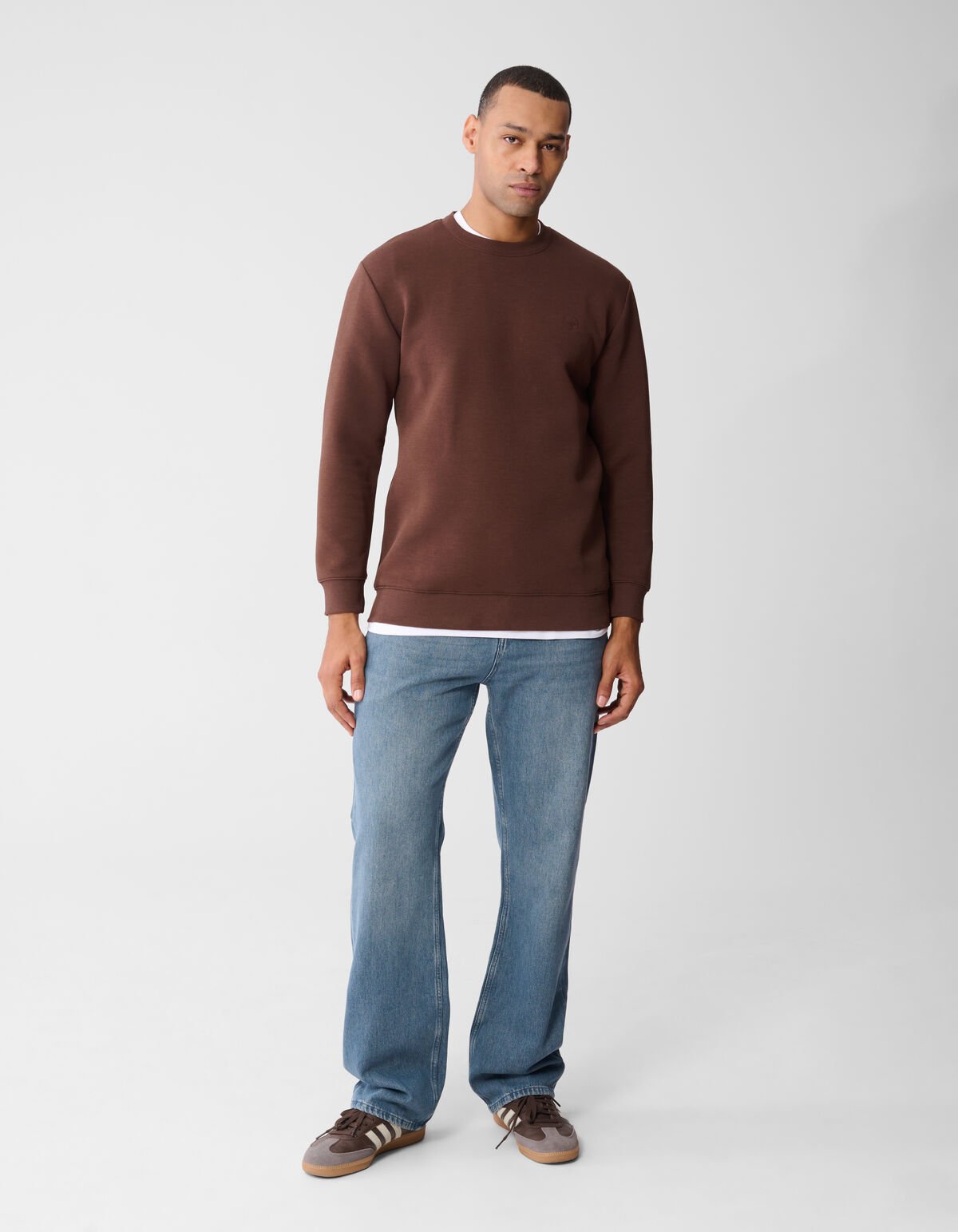 Spark Stickpullover Dunkelbraun SHOEBY MEN