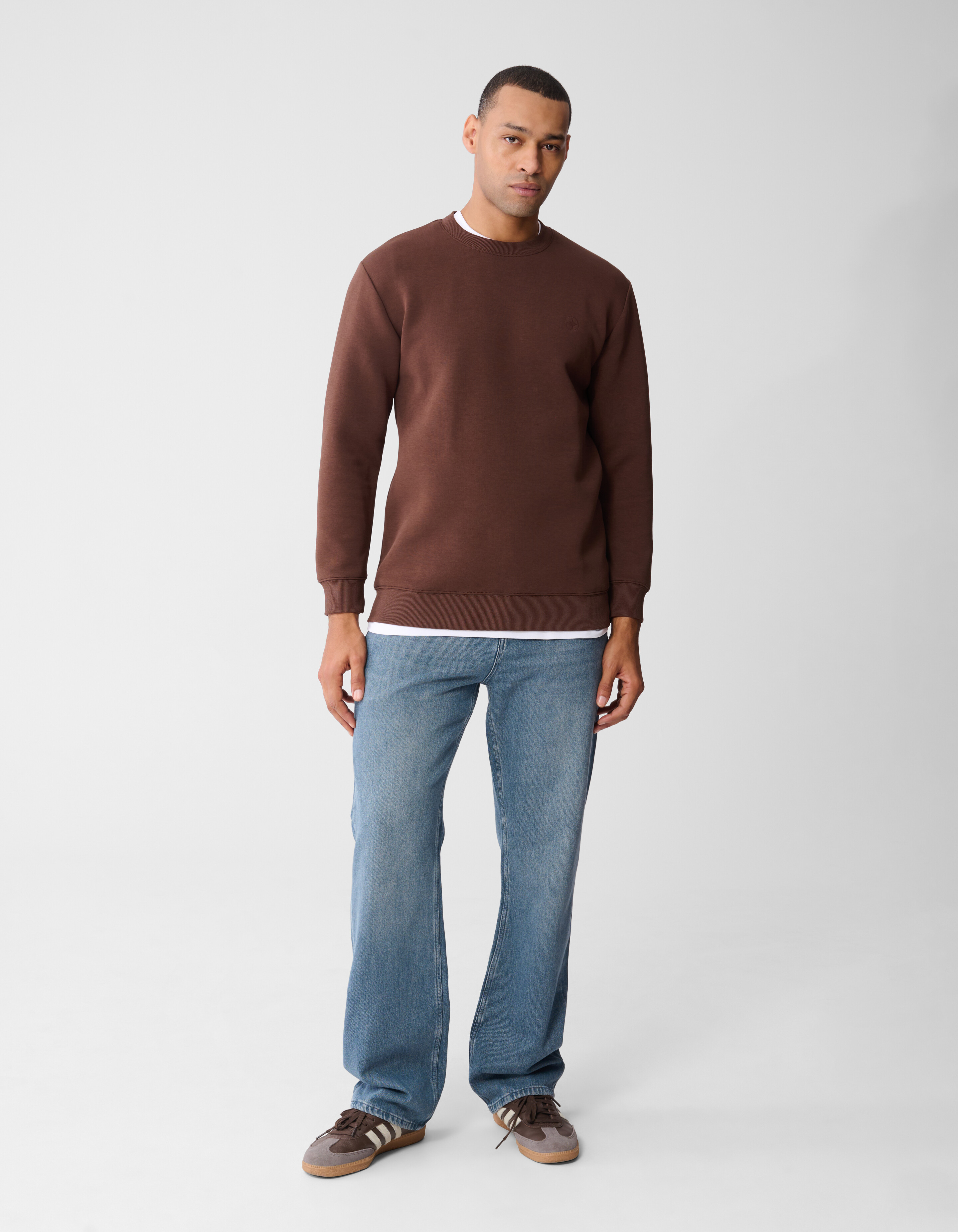 Spark Stickpullover Dunkelbraun SHOEBY MEN