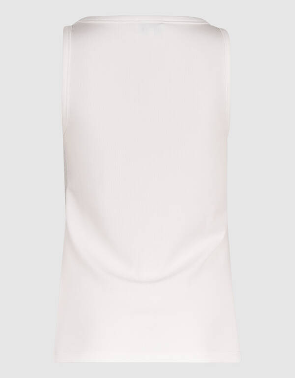 Shoeby Logo Tanktop Wei&szlig; SHOEBY WOMEN