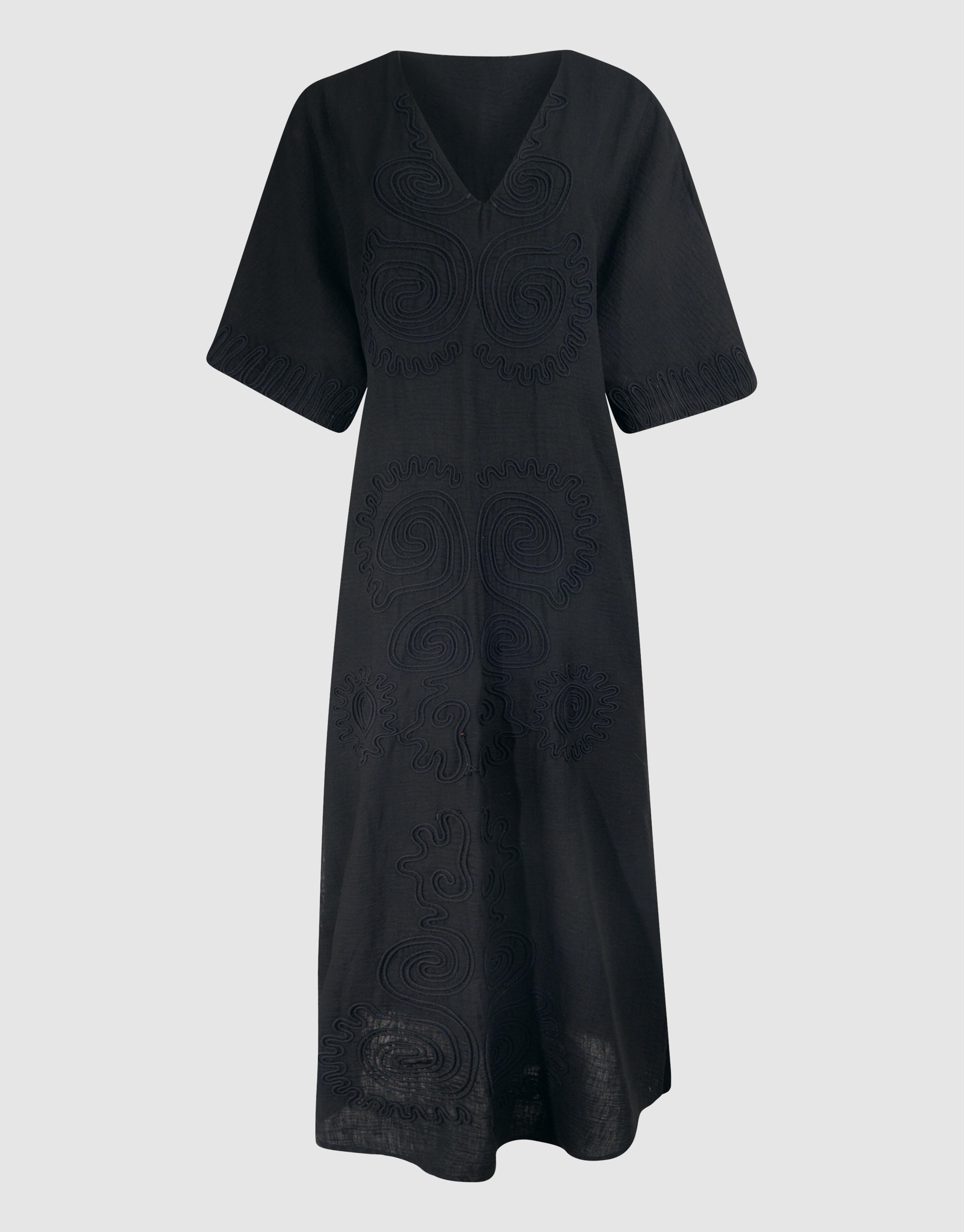 Tonales Maxikleid Schwarz von Lonneke SHOEBY WOMEN