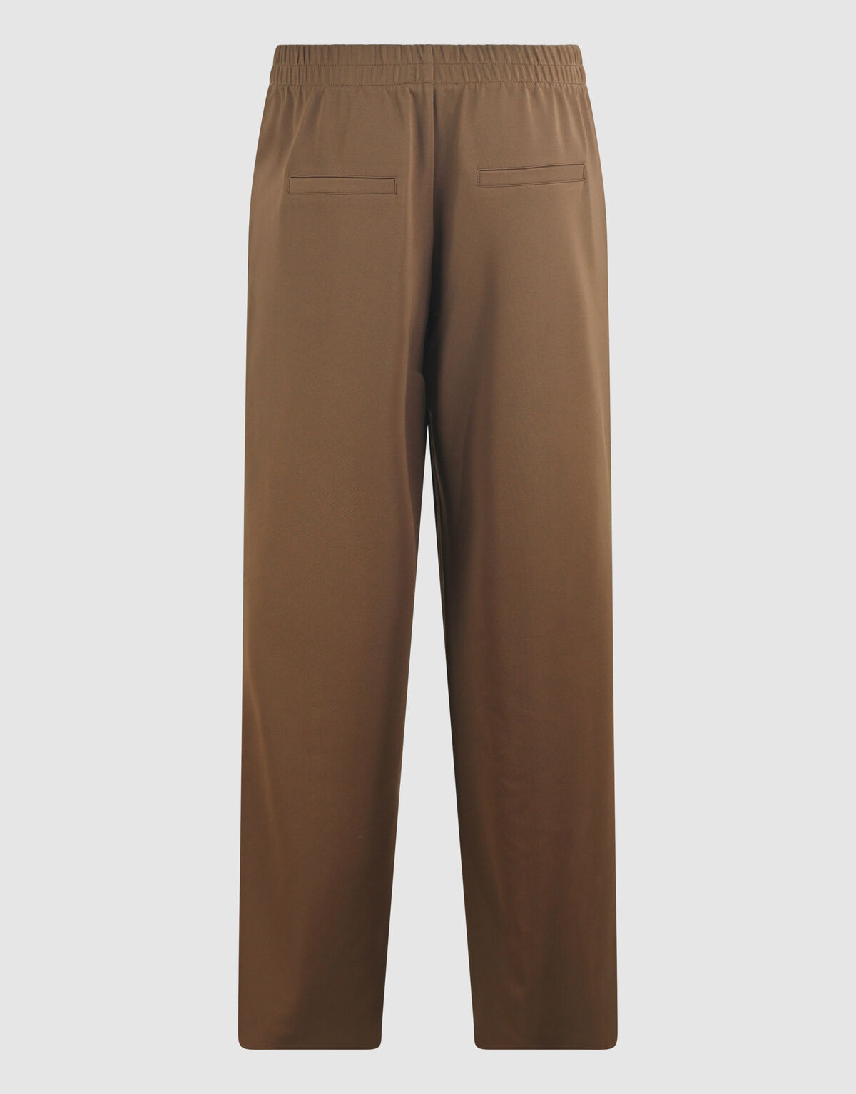 Braune Basic-Hose mit weitem Bein SHOEBY WOMEN
