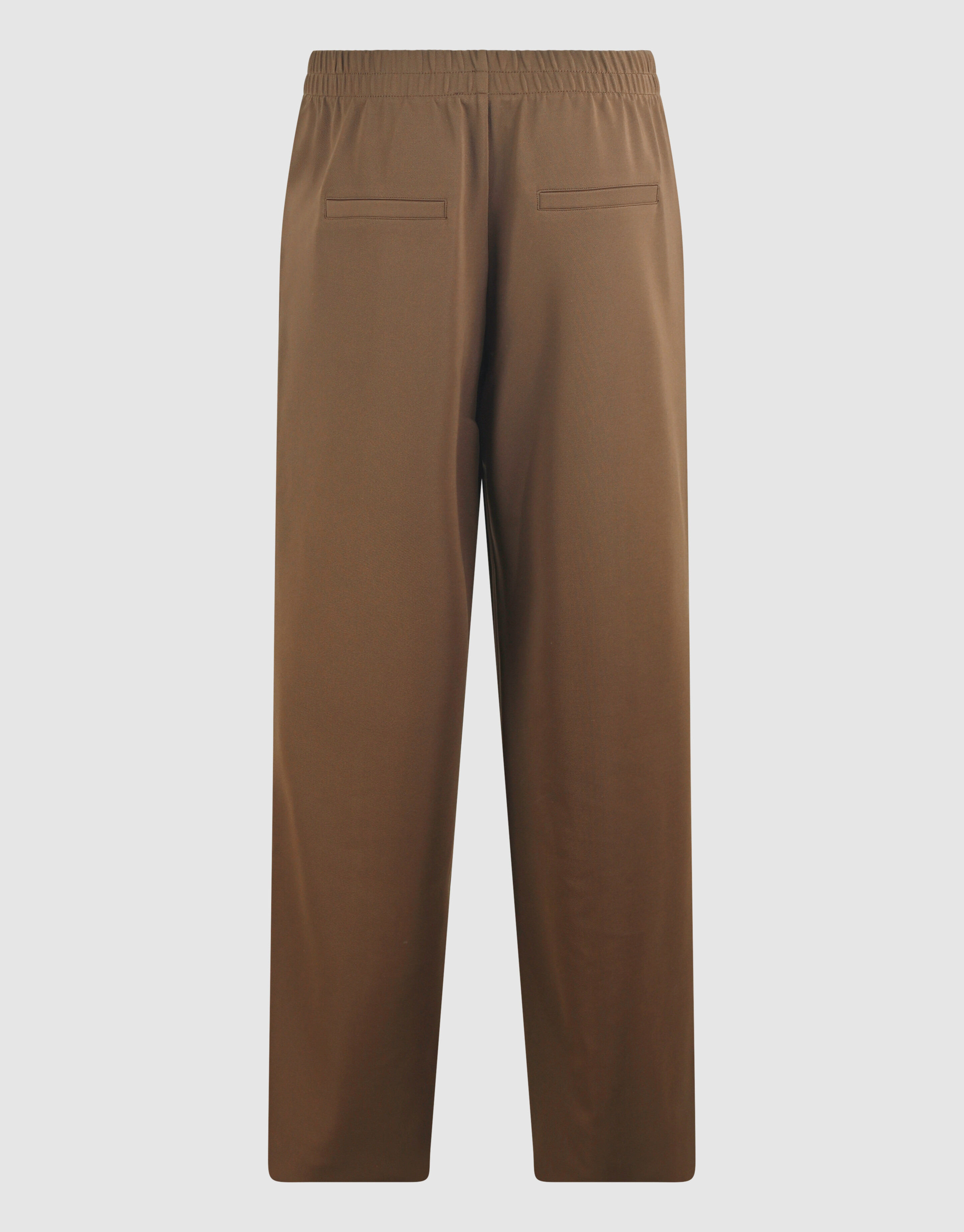 Braune Basic-Hose mit weitem Bein SHOEBY WOMEN