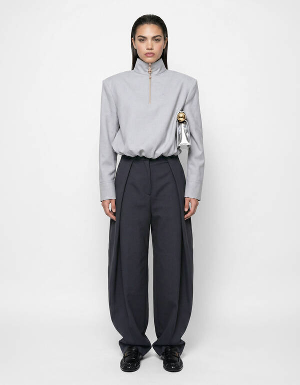 Extreme Pleat Hose Schwarz SHOEBY WOMEN