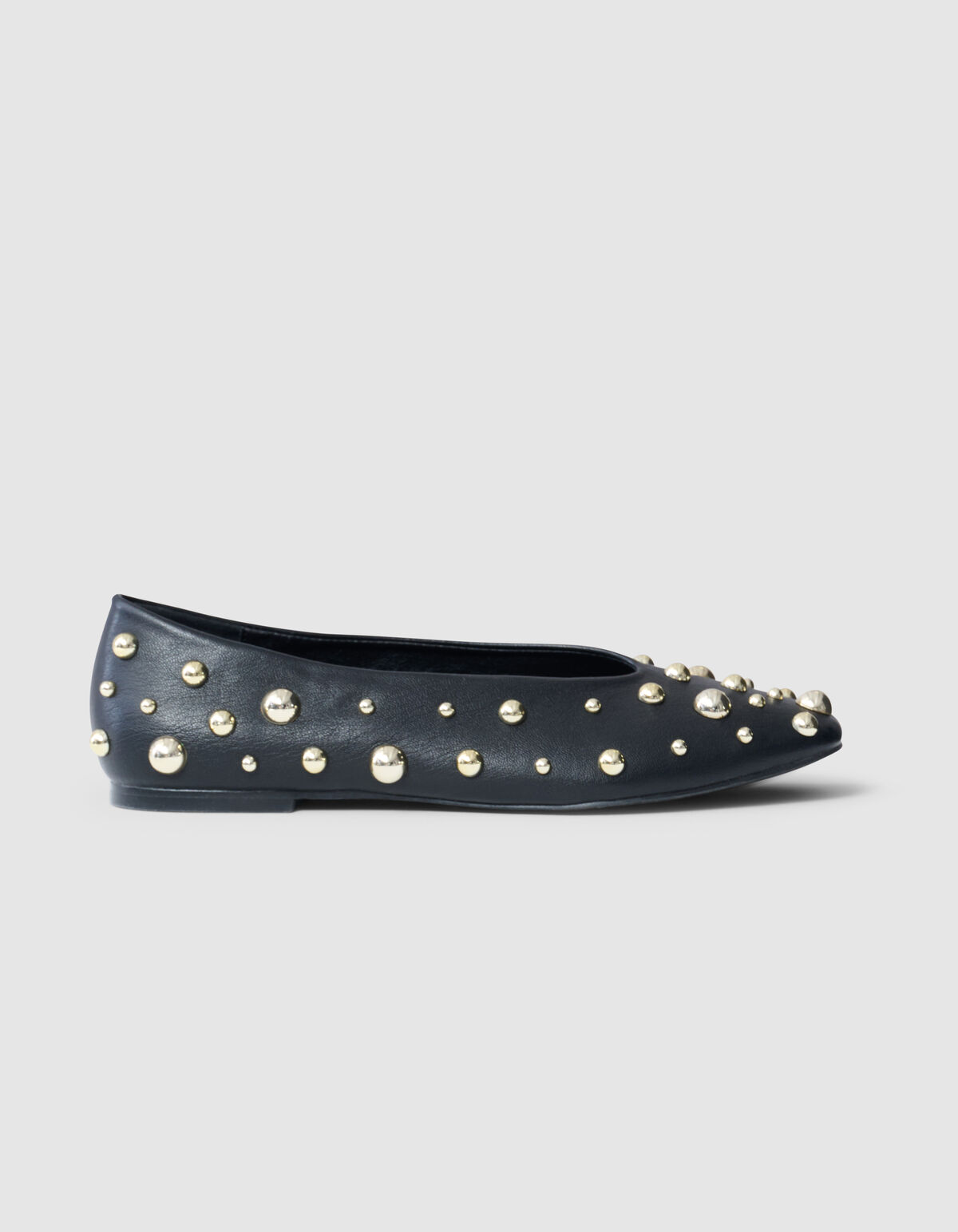 Nieten Ballerinas Schwarz SHOEBY SHOES