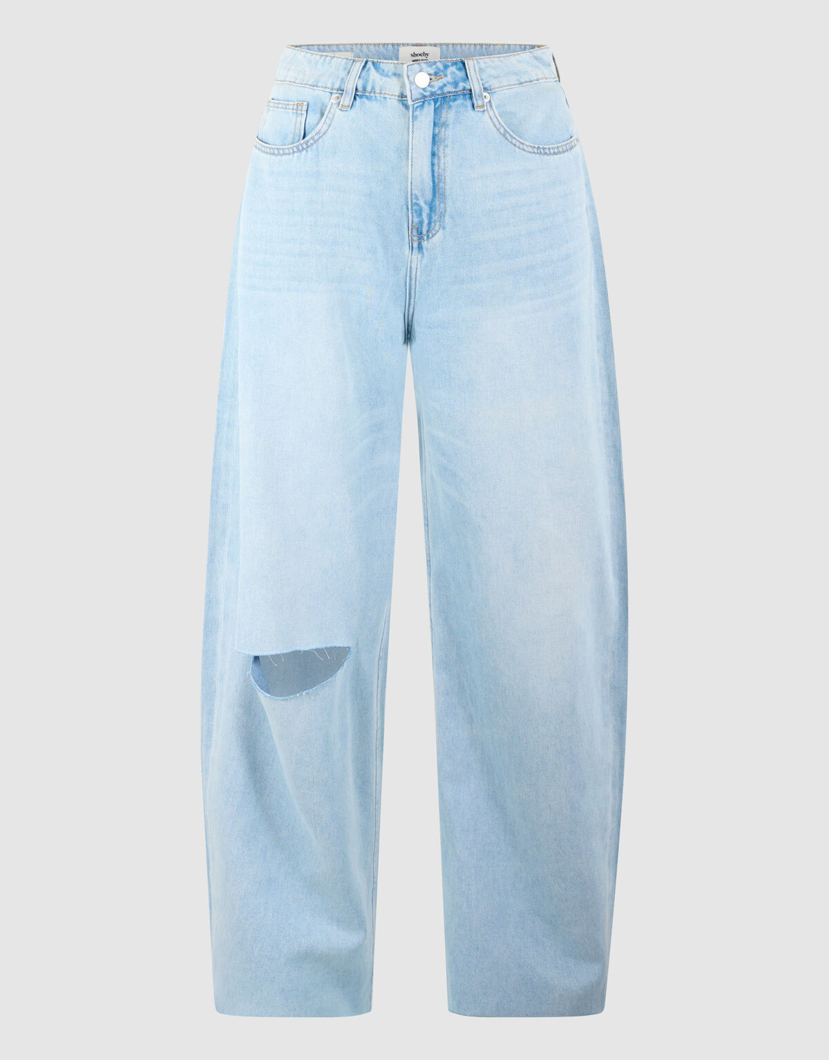Straight Fit Jeans Gebleicht Von Monica SHOEBY WOMEN