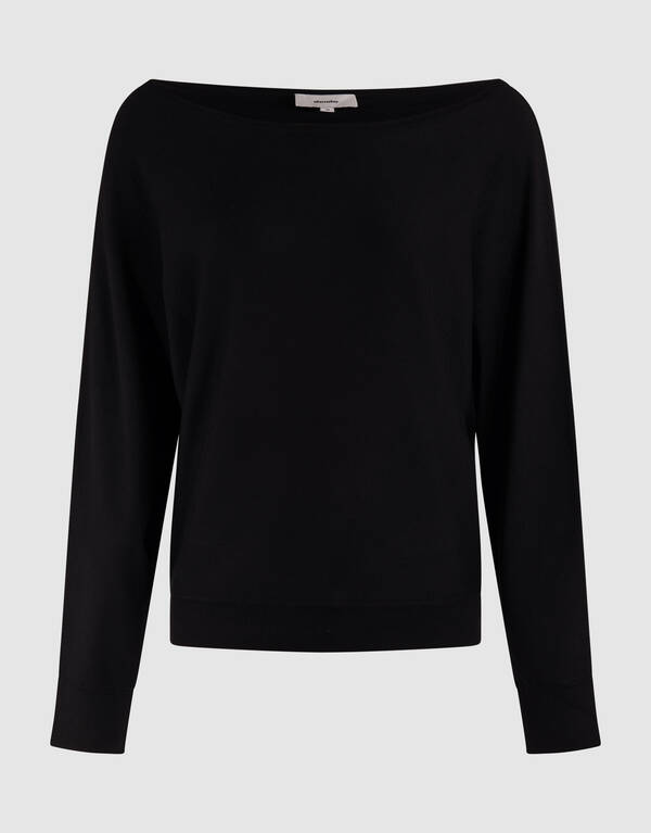 Fledermaus Pullover Schwarz SHOEBY WOMEN